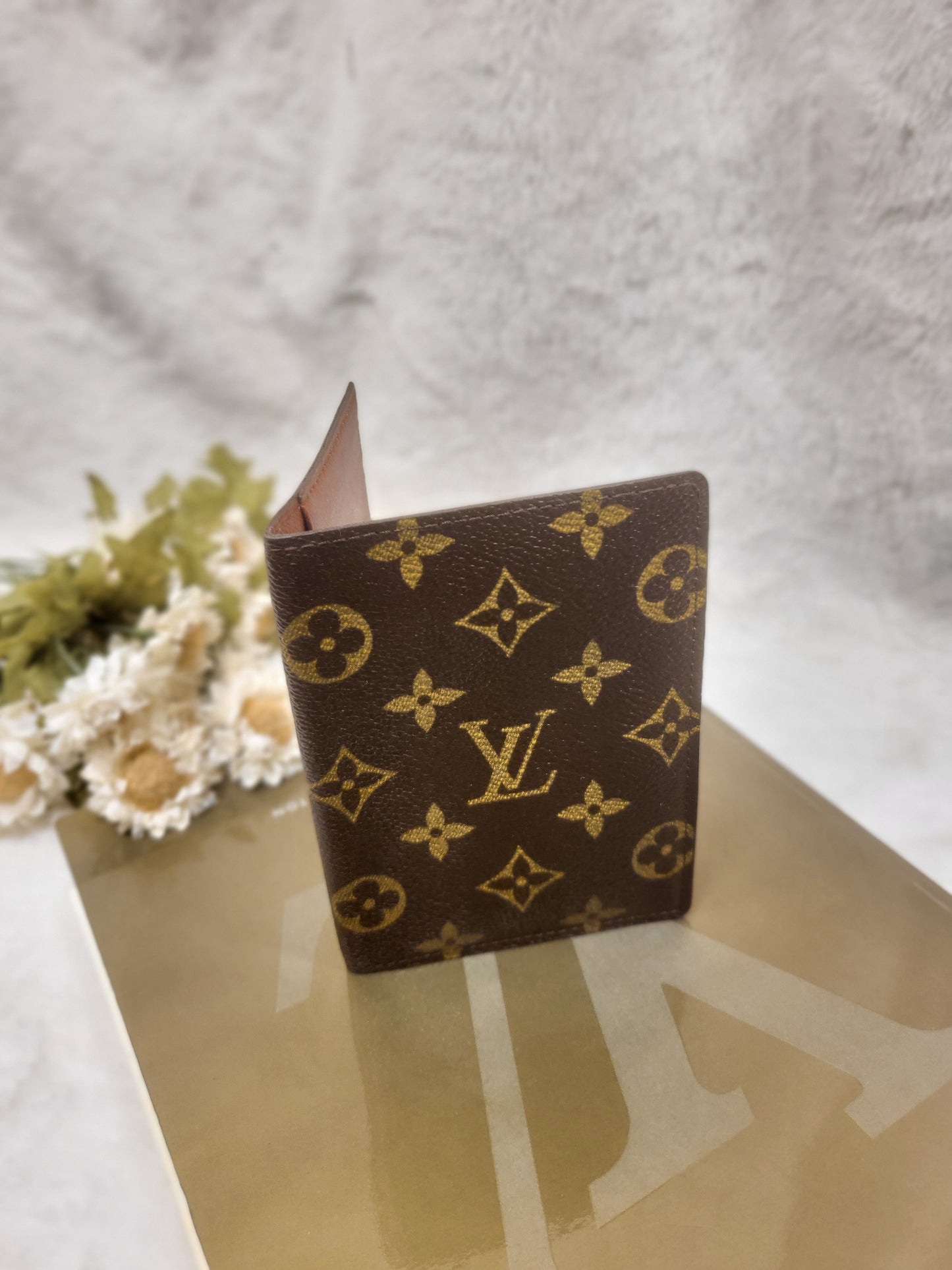 Authentic pre-owned Louis Vuitton passport holder