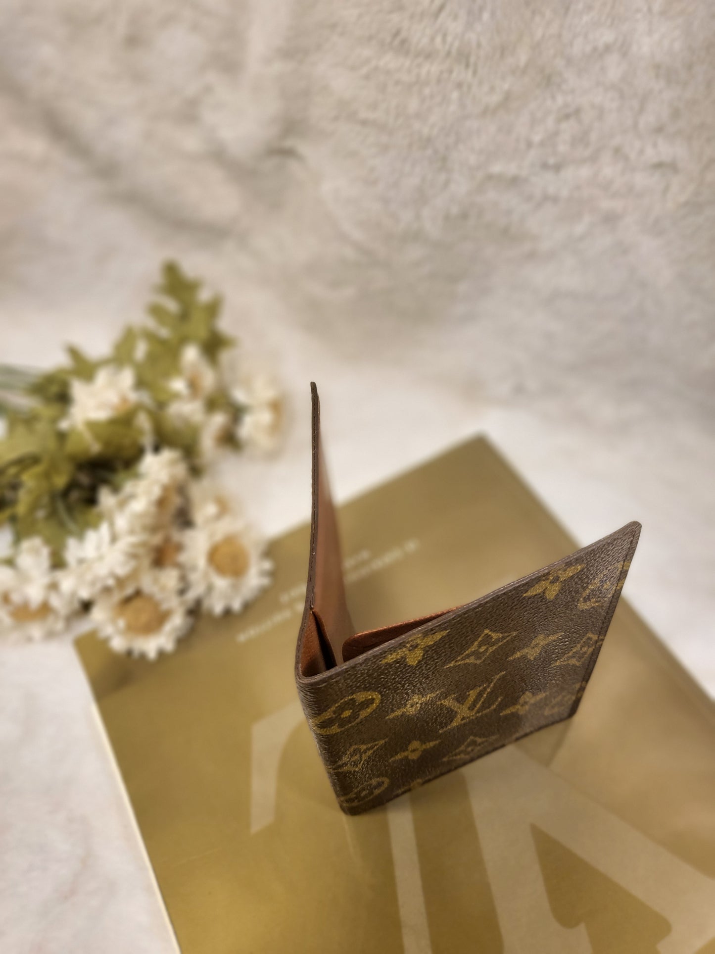 Authentic pre-owned Louis Vuitton passport holder