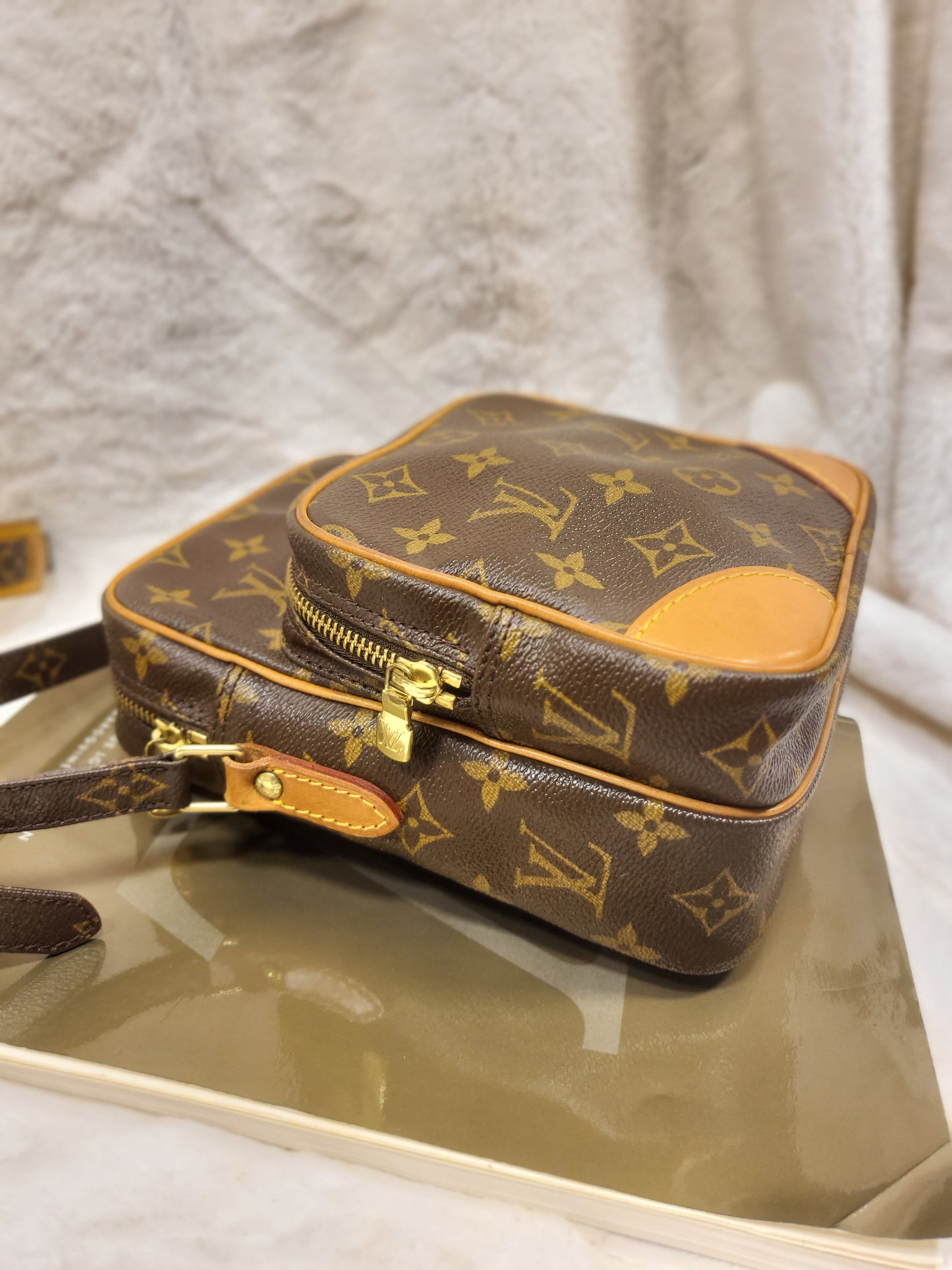 Authentic pre-owned Louis Vuitton Amazone pm crossbody shoulder bag