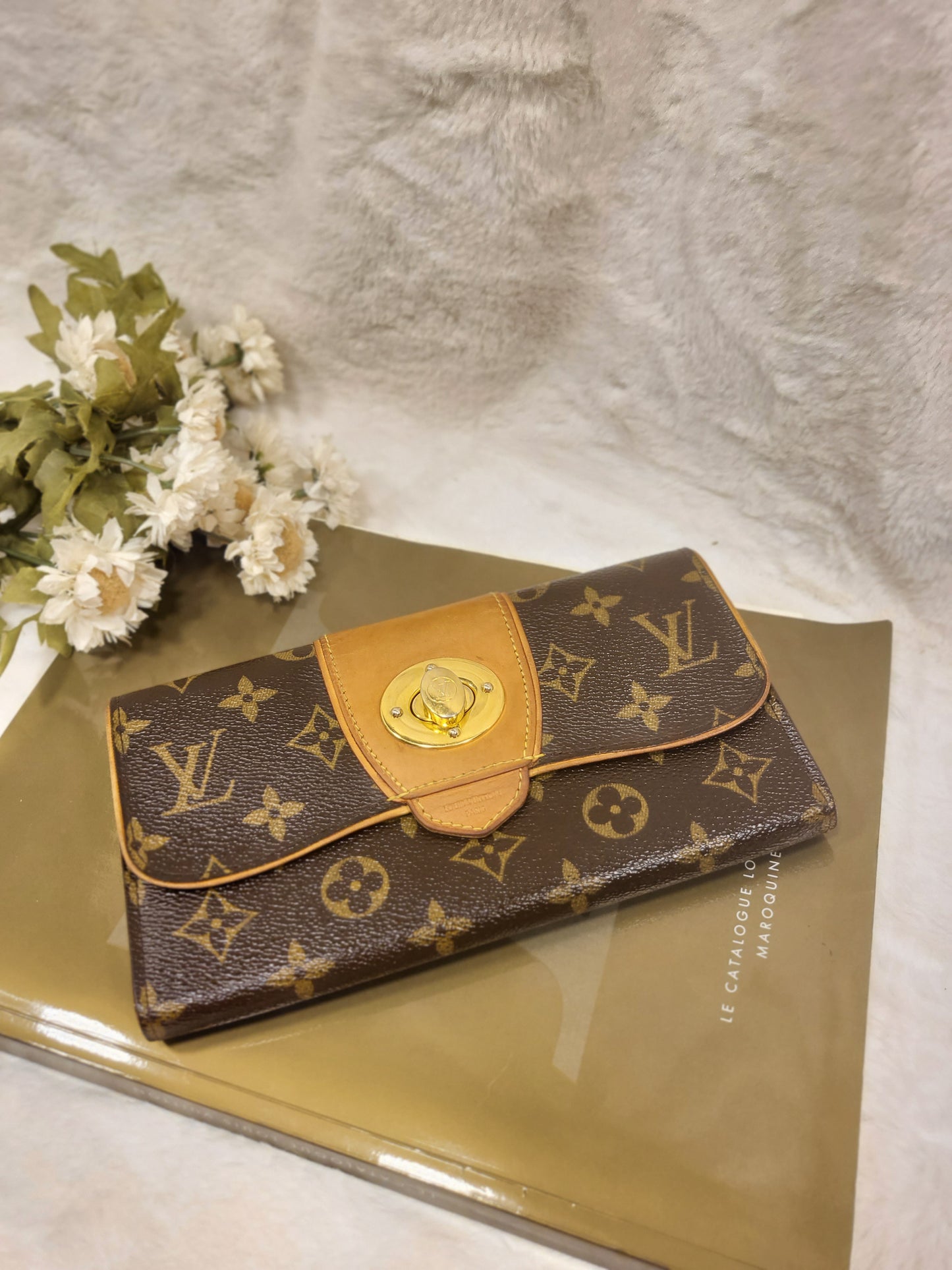 Authentic pre-owned Louis Vuitton Boetie wallet