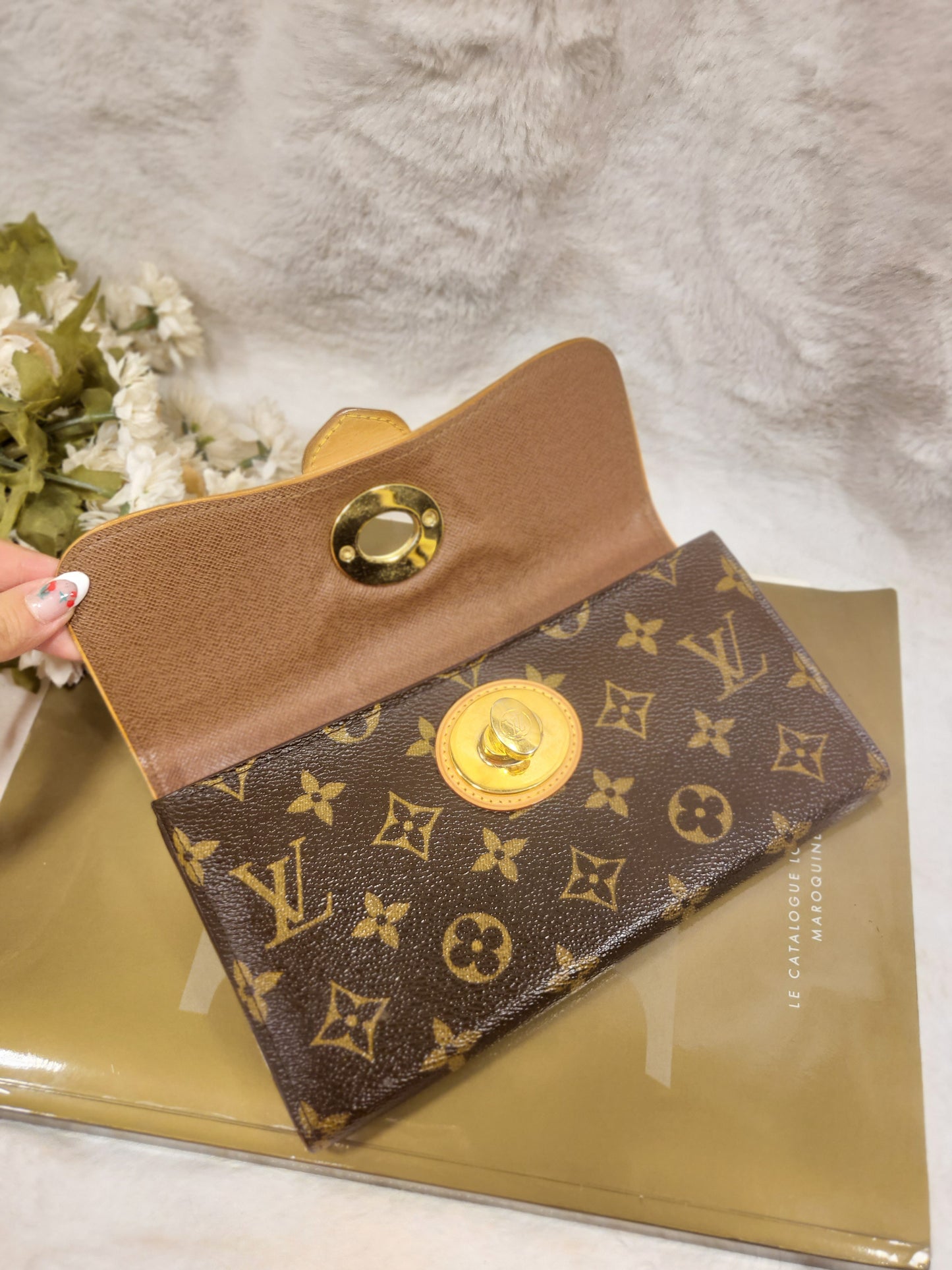 Authentic pre-owned Louis Vuitton Boetie wallet