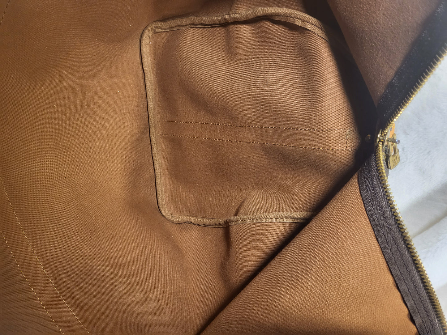 Authentic pre-owned Louis Vuitton Keepall 55 bandoliere