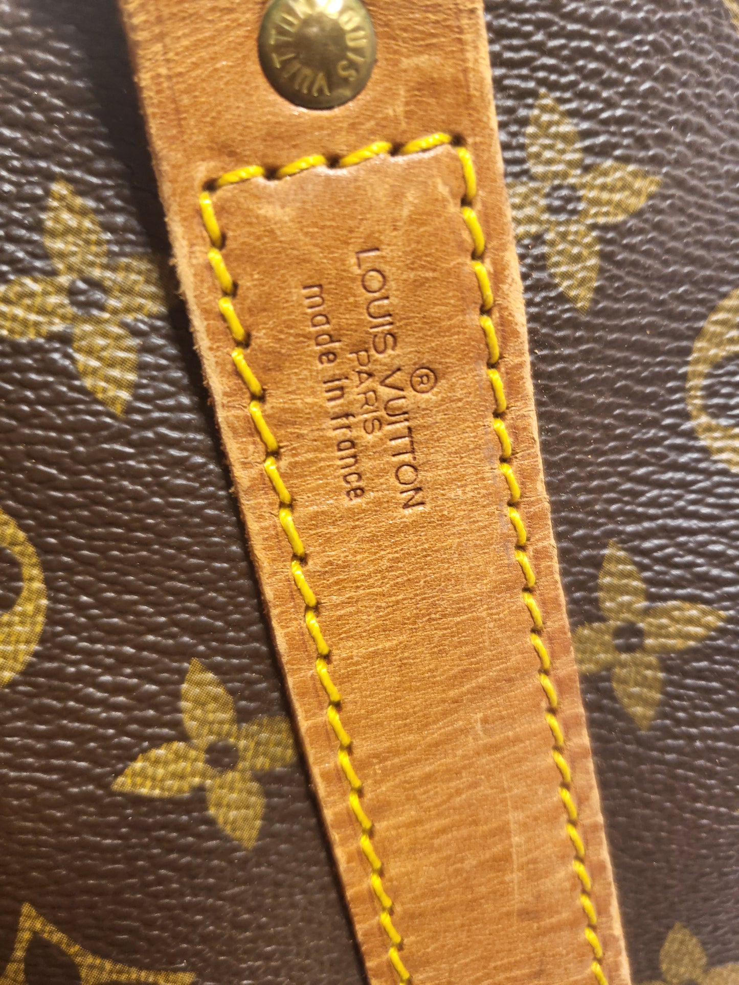 Authentic pre-owned Louis Vuitton Keepall 55 bandoliere