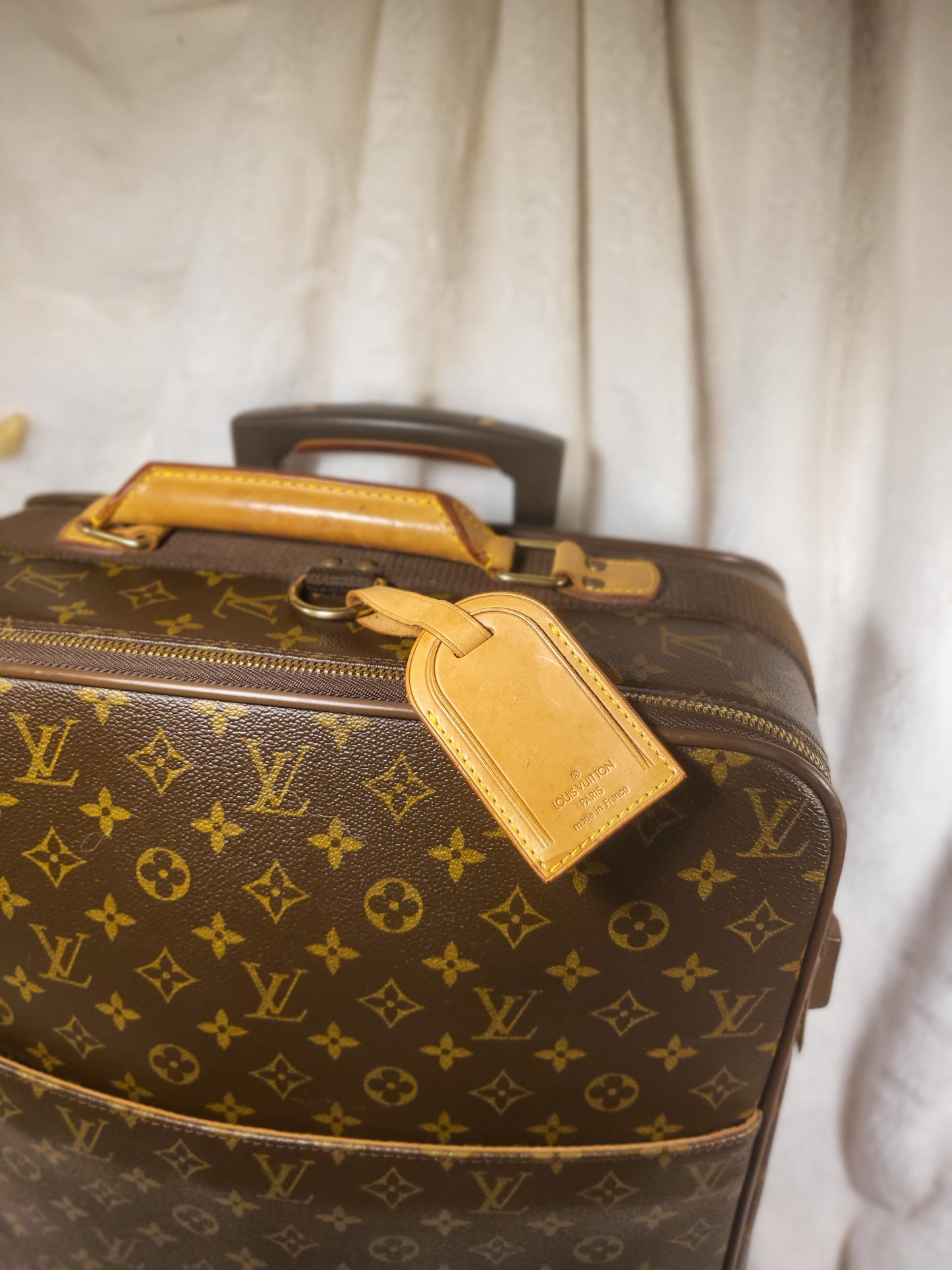 Authentic pre-owned Louis Vuitton Pegase 55 suitcase carry on