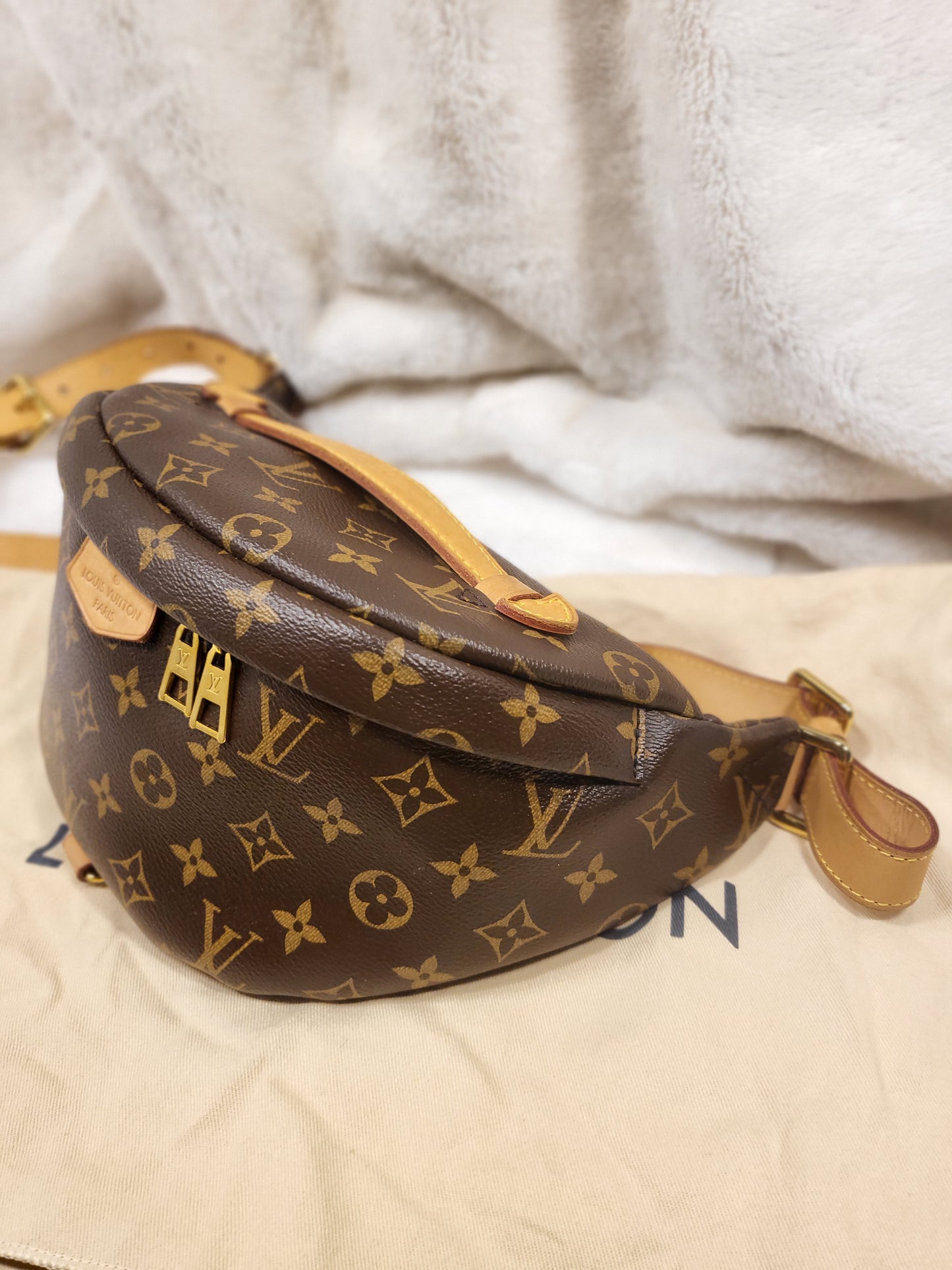 Authentic pre-owned Louis Vuitton monogram bum bag