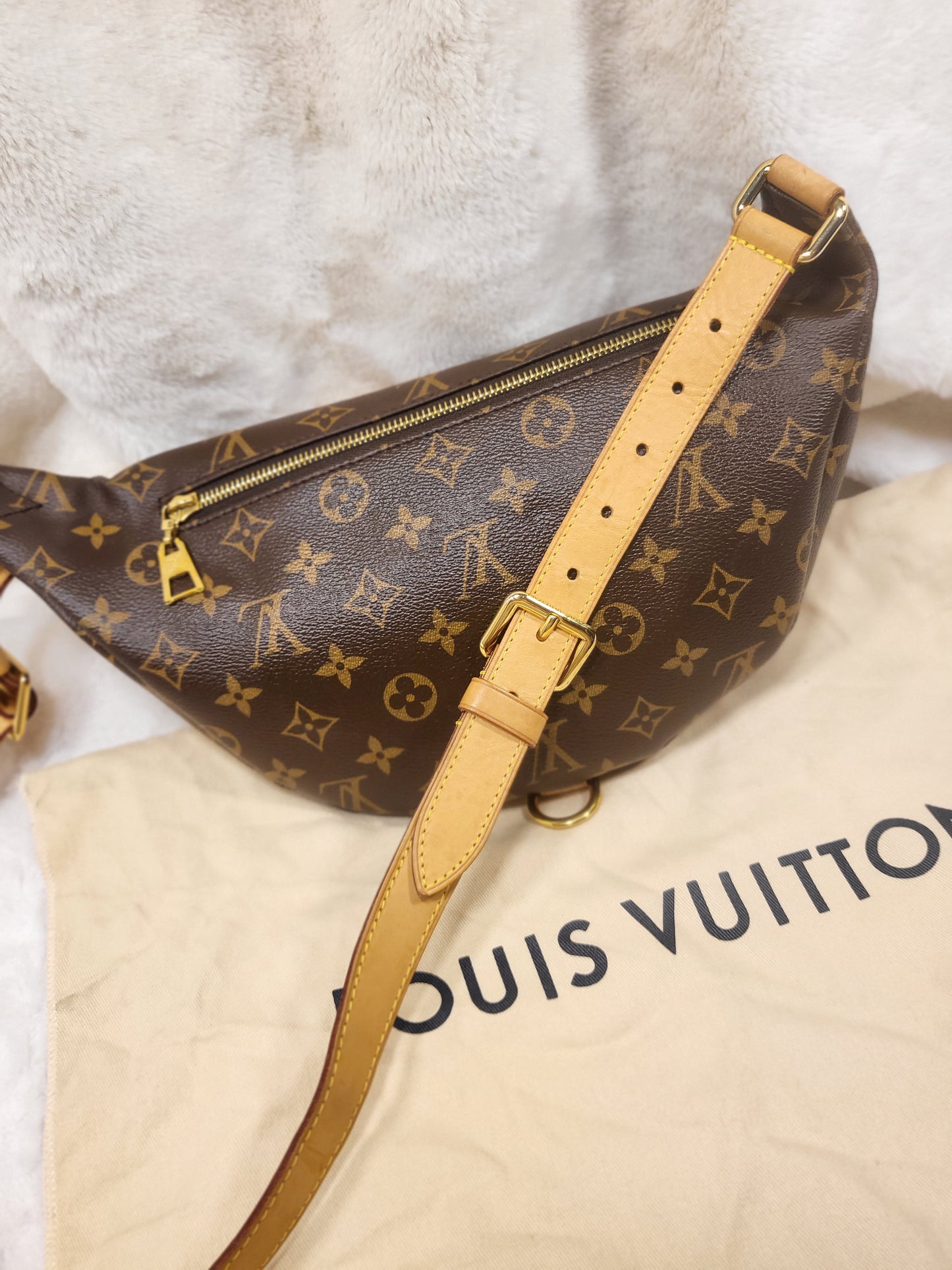 Authentic pre-owned Louis Vuitton monogram bum bag