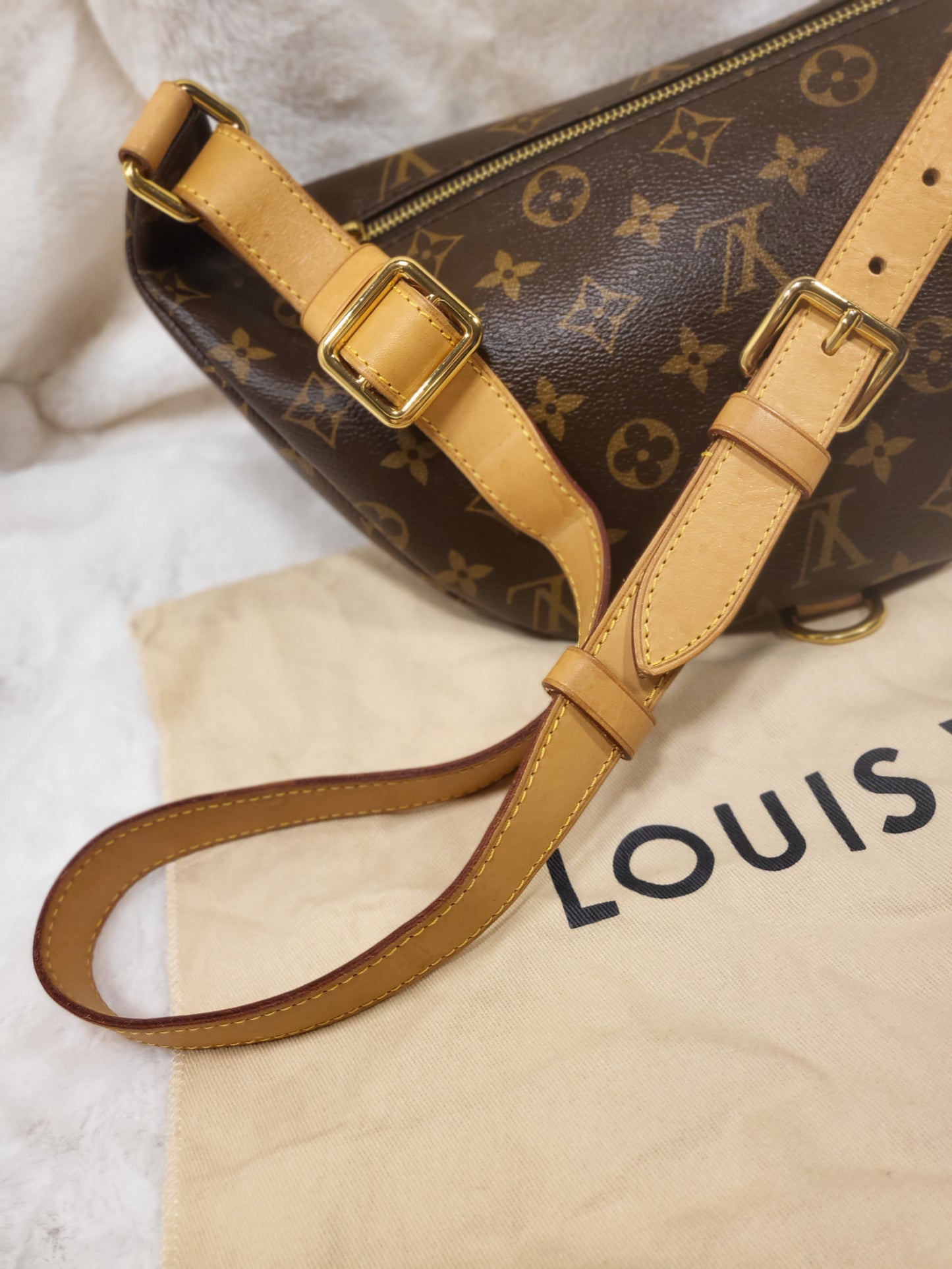 Authentic pre-owned Louis Vuitton monogram bum bag