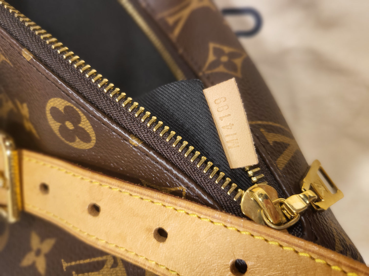 Authentic pre-owned Louis Vuitton monogram bum bag