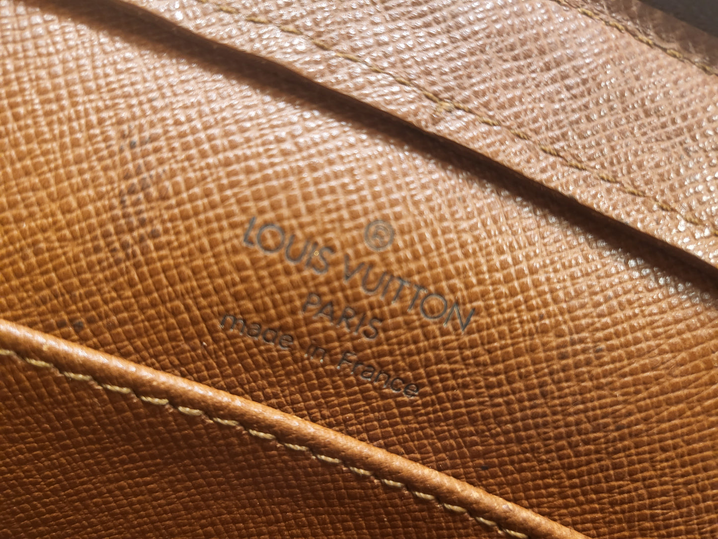 Authentic pre-owned Louis Vuitton Orsay monogram clutch