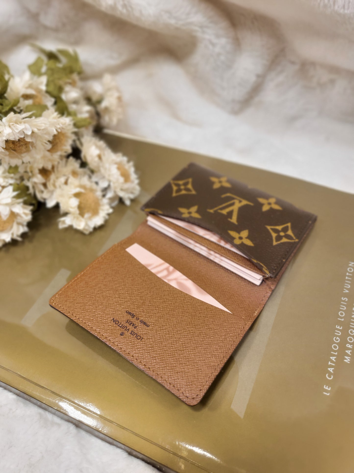 Authentic pre-owned Louis Vuitton Cartes de visite card holder