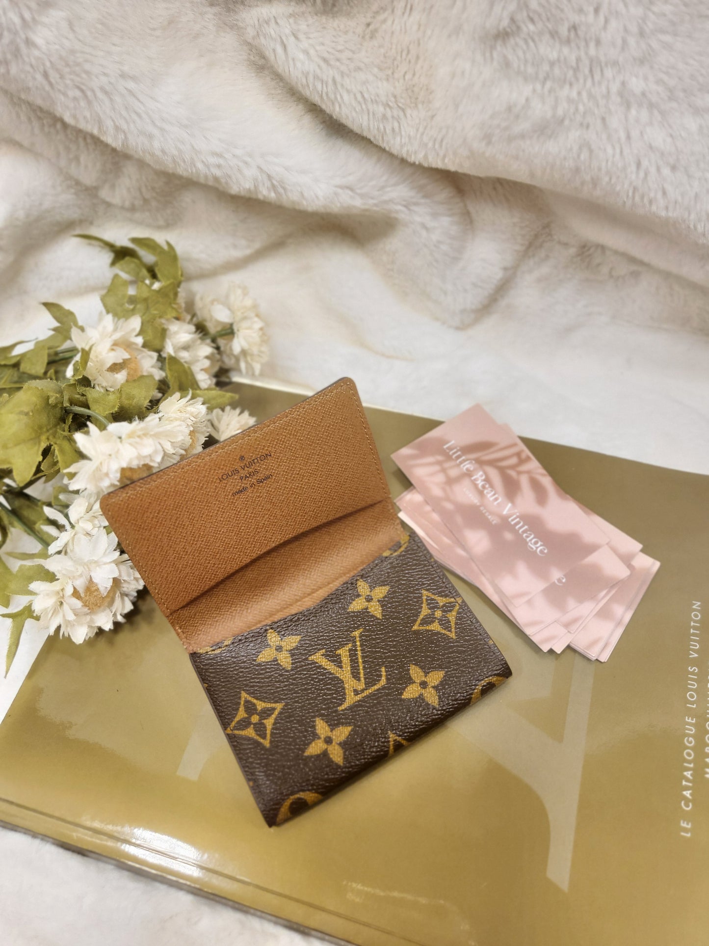 Authentic pre-owned Louis Vuitton Cartes de visite card holder