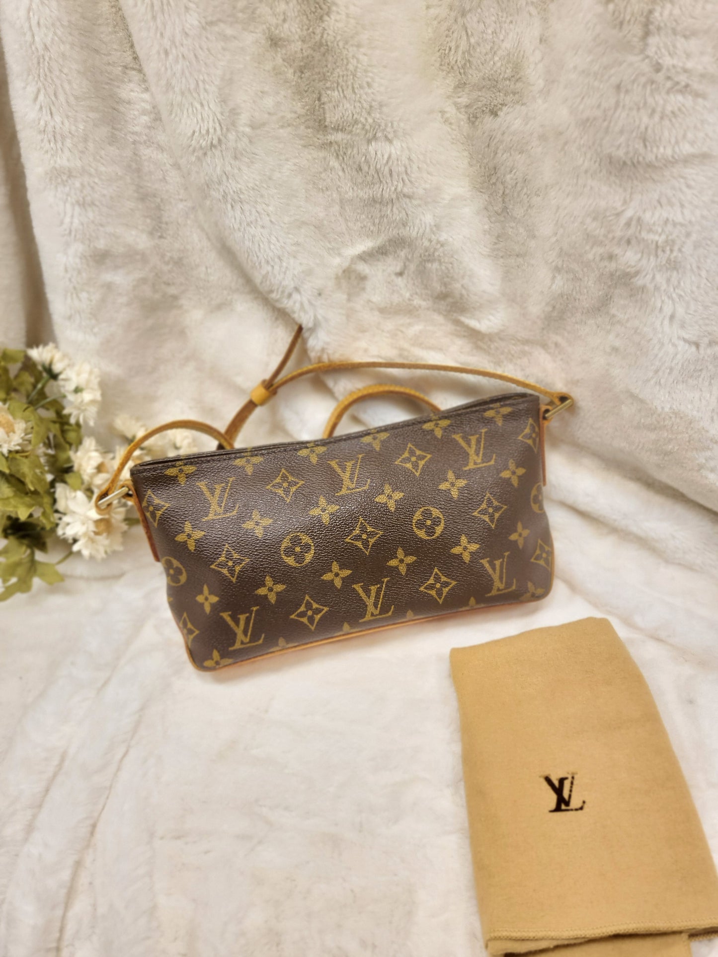 Authentic pre-owned Louis Vuitton Trotteur crossbody shoulder bag