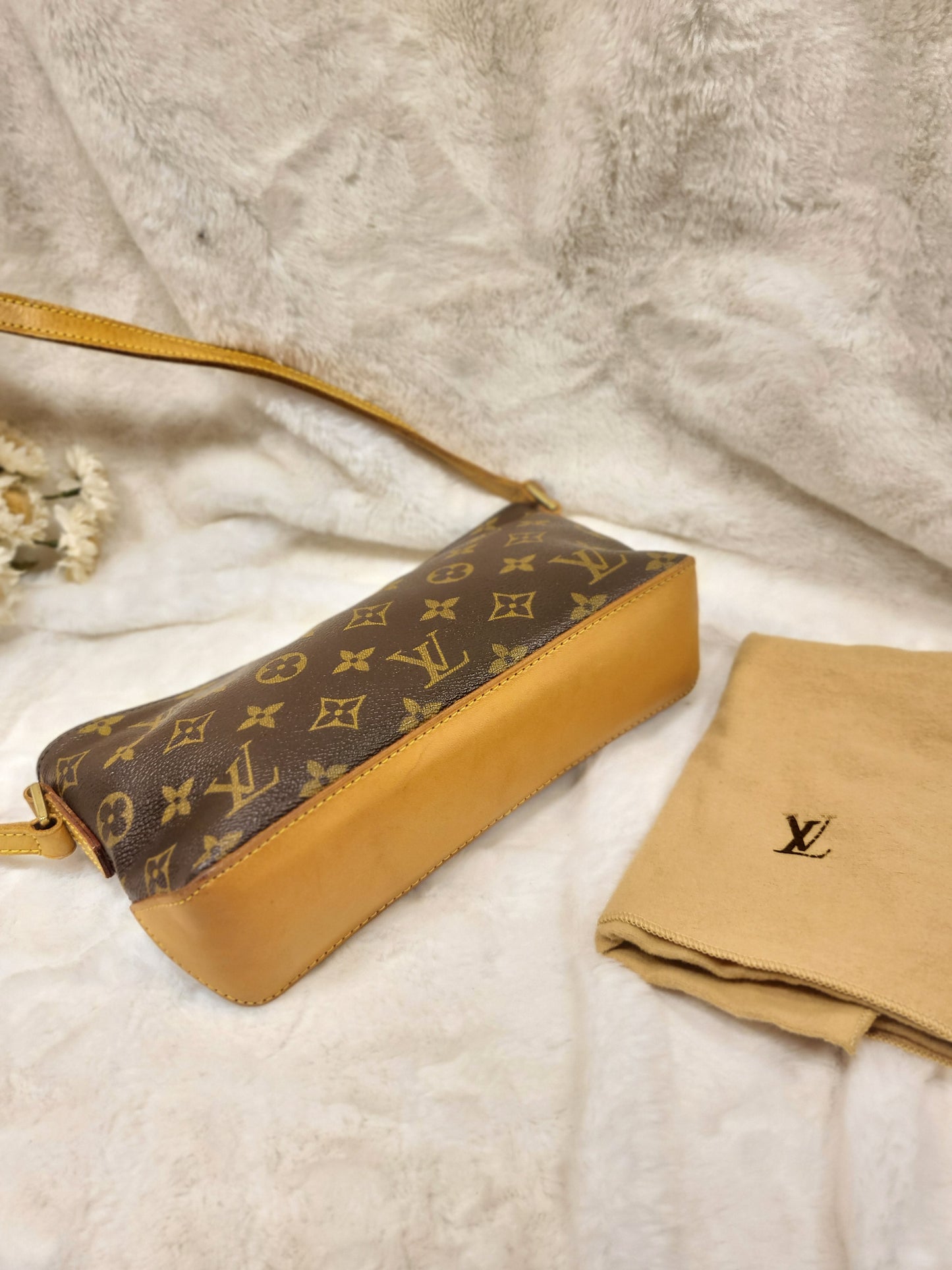 Authentic pre-owned Louis Vuitton Trotteur crossbody shoulder bag