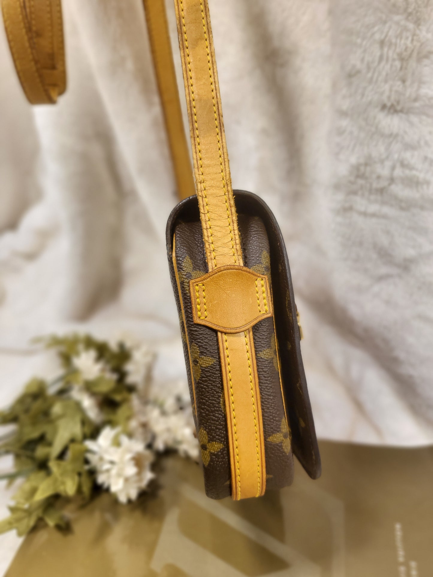 Authentic pre-owned Louis Vuitton Saint Germain 23 crossbody shoulder bag