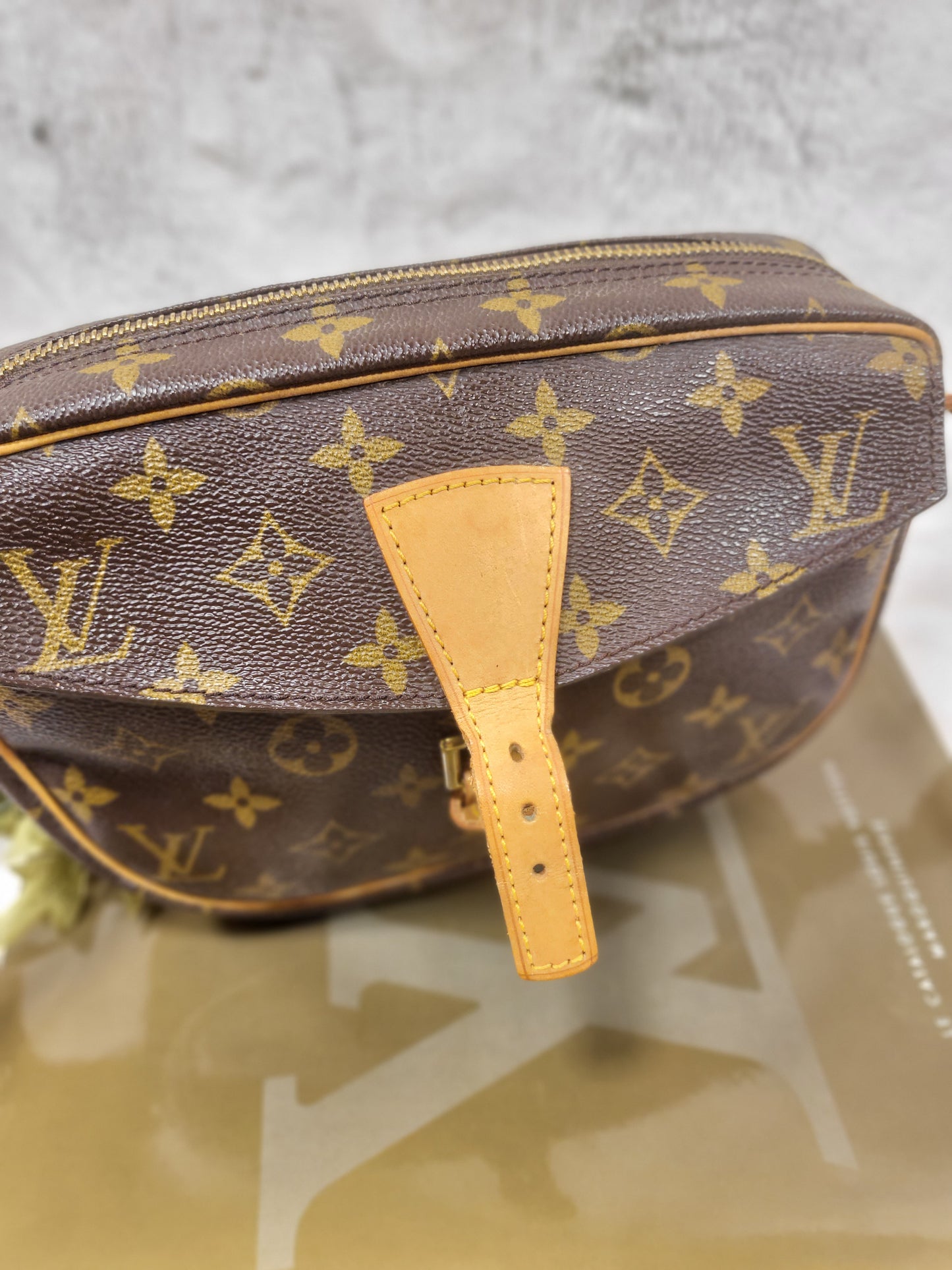 Authentic pre-owned Louis Vuitton Jeune Fille pm crossbody shoulder bag