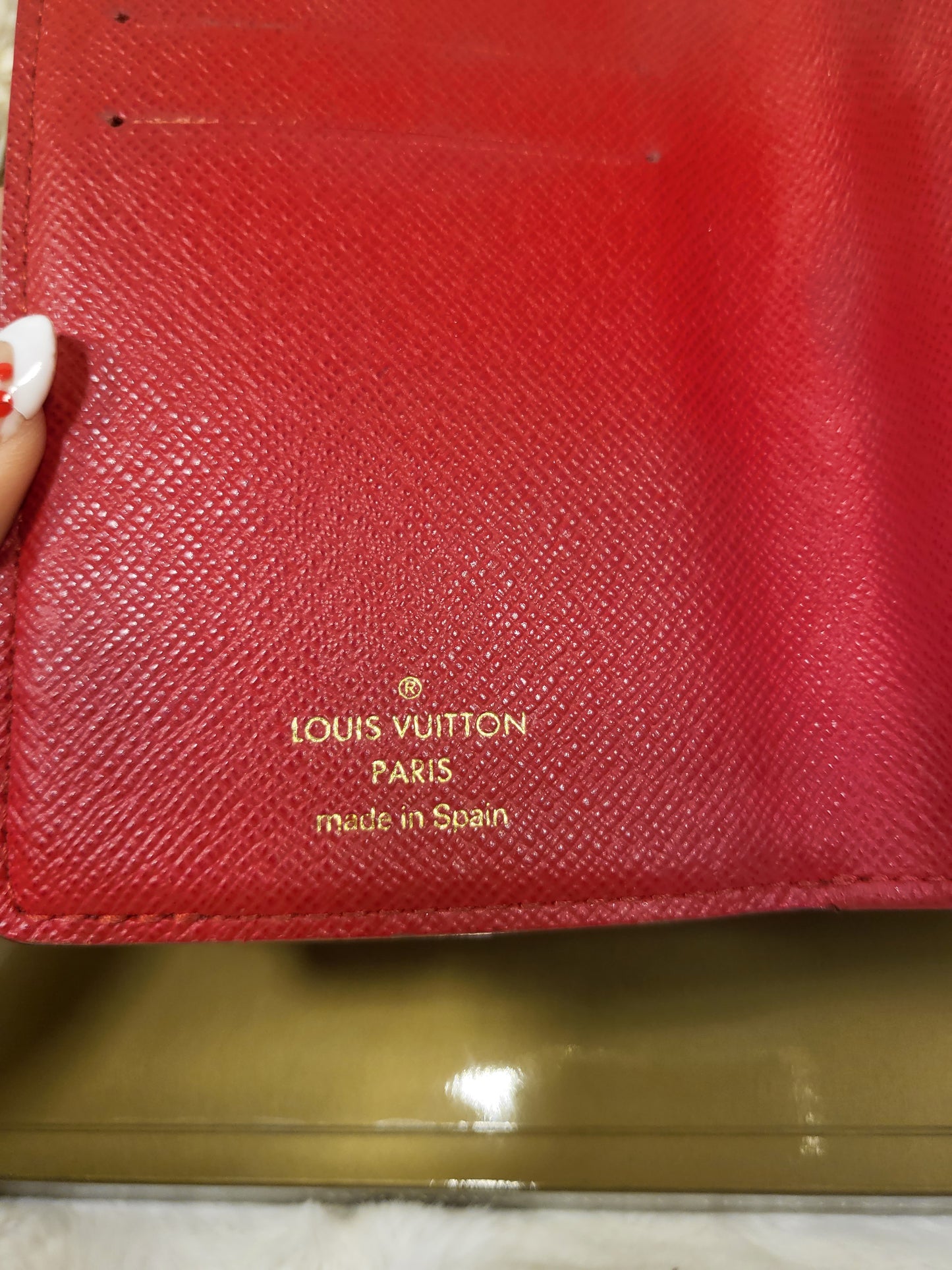Authentic pre-owned Louis Vuitton Koala damier ebene wallet