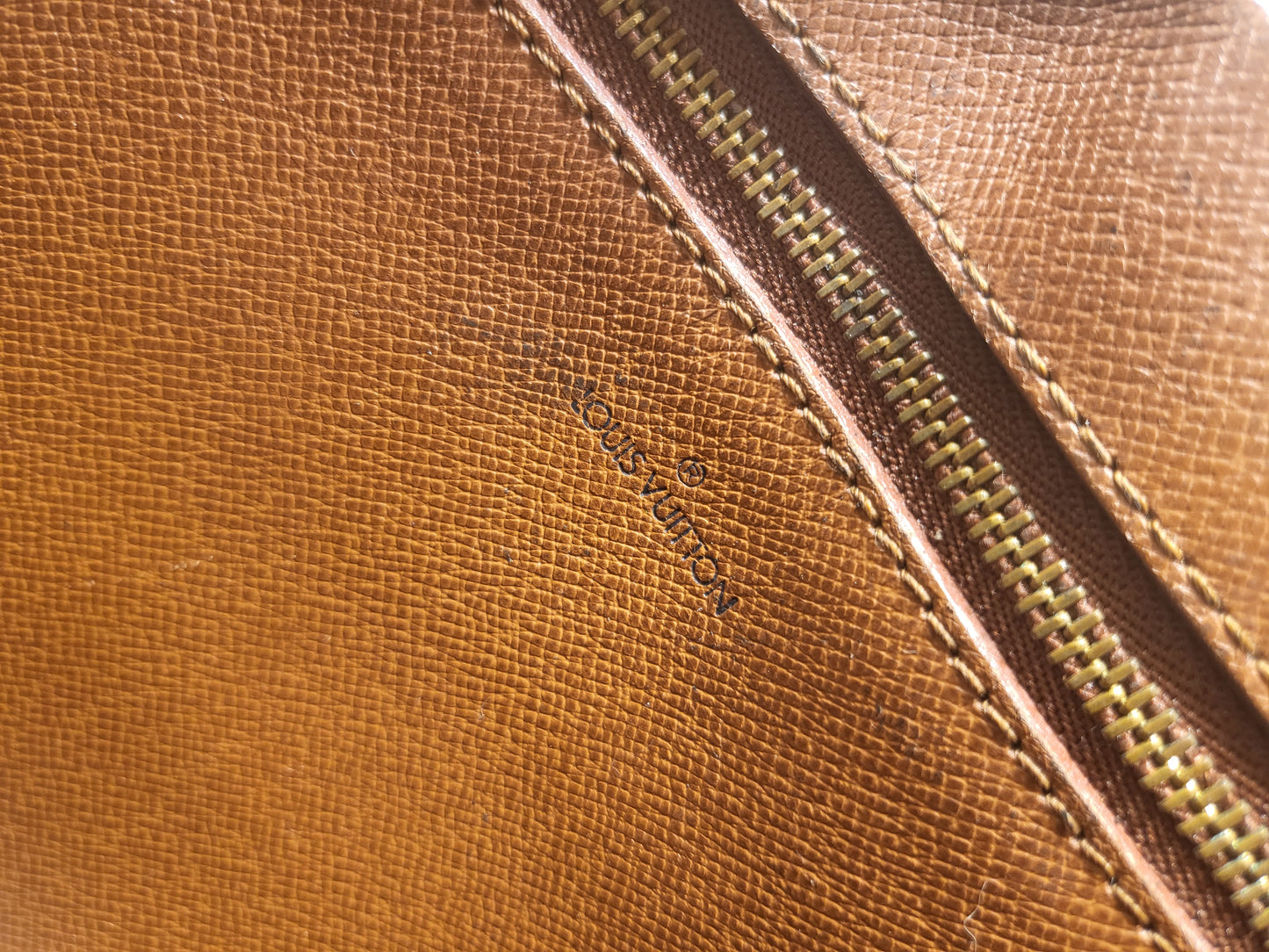 Authentic pre-owned Louis Vuitton Jeune fille gm crossbody shoulder bag
