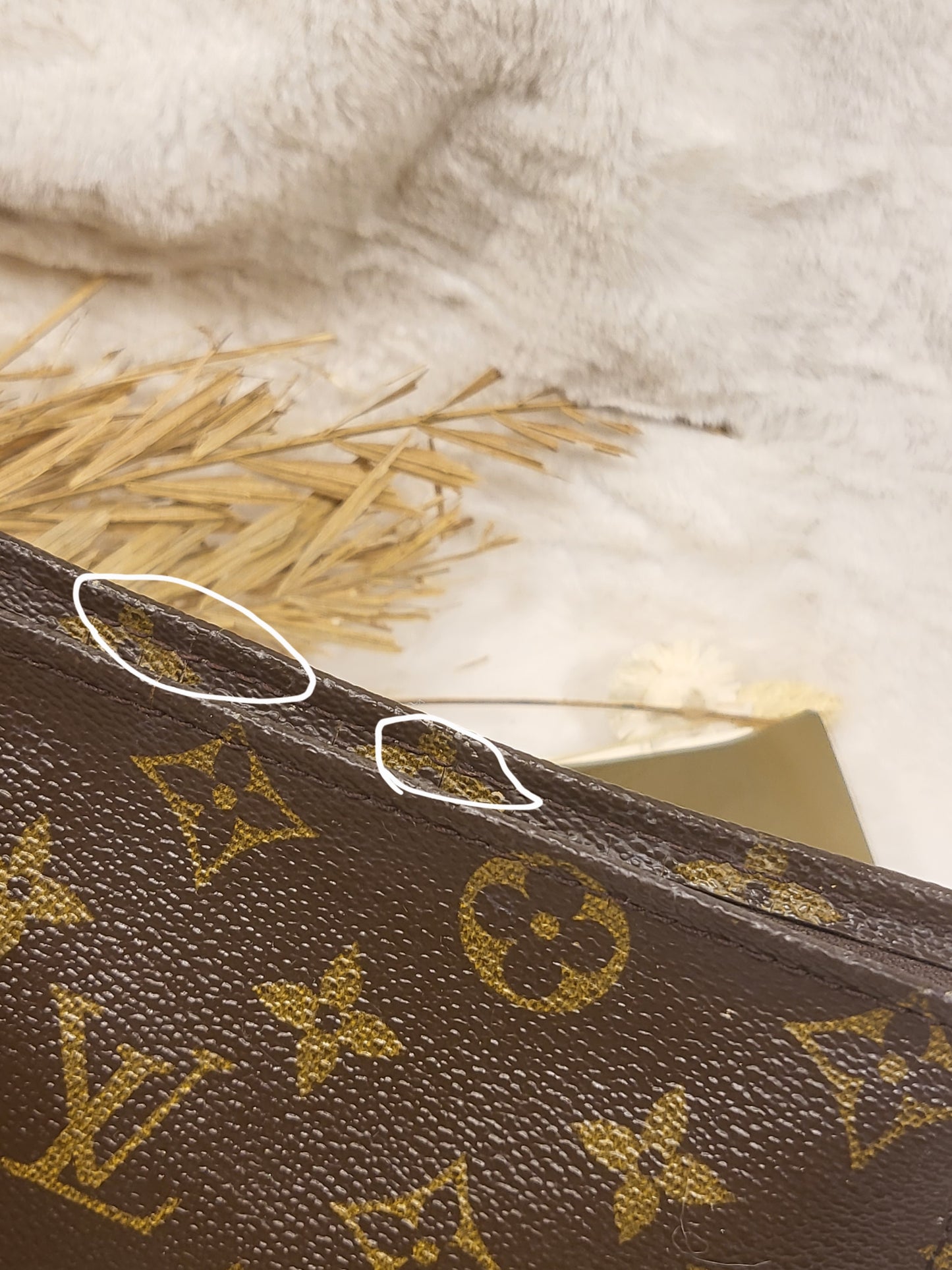 Authentic pre-owned Louis Vuitton toiletry 19 make up bag