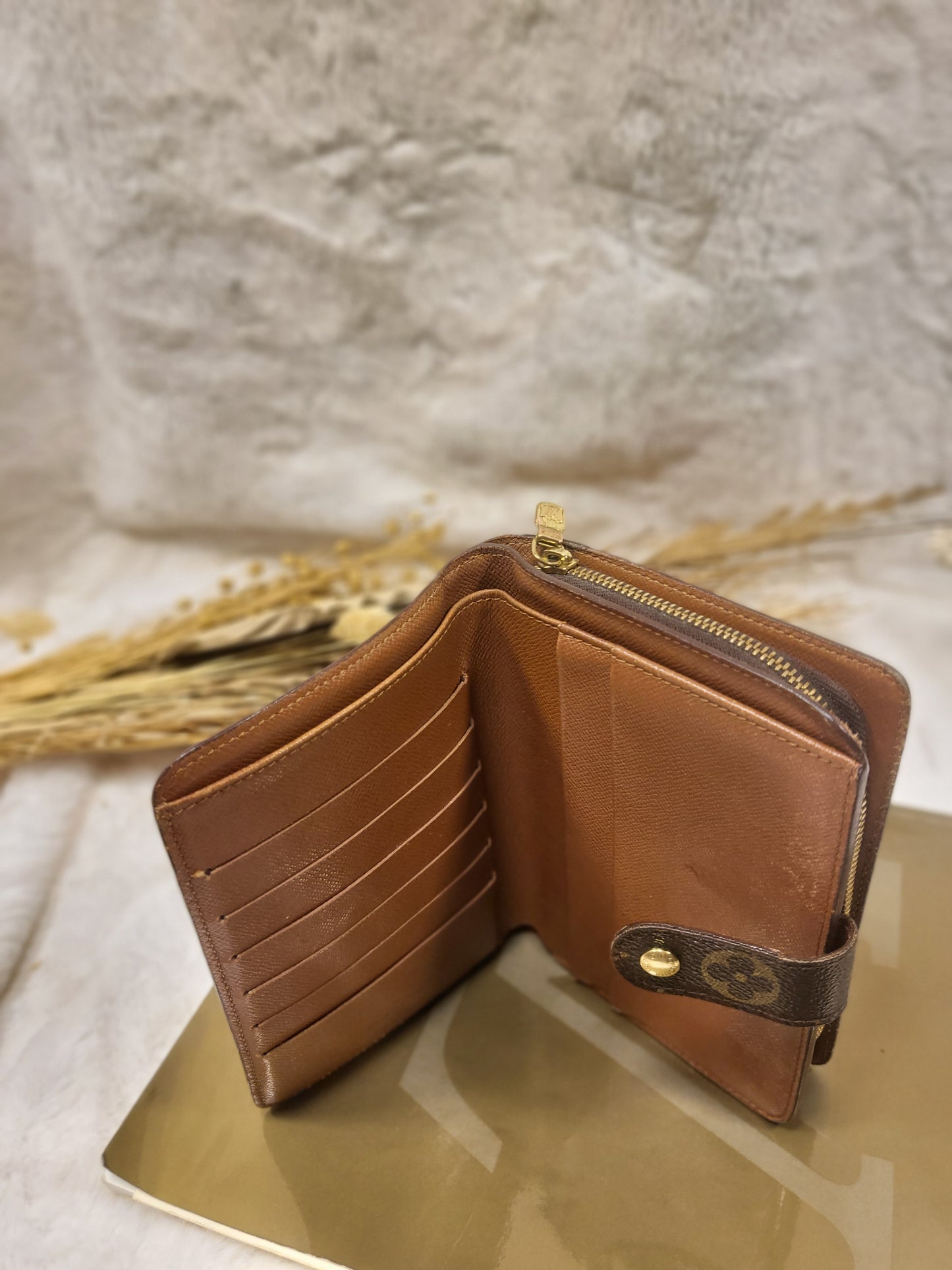 Authentic pre-owned Louis Vuitton porte papier zippy wallet