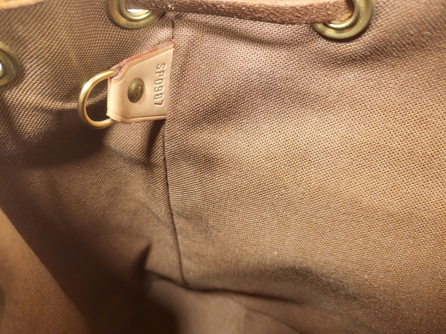 Authentic pre-owned Louis Vuitton Montsouris mini pm backpack