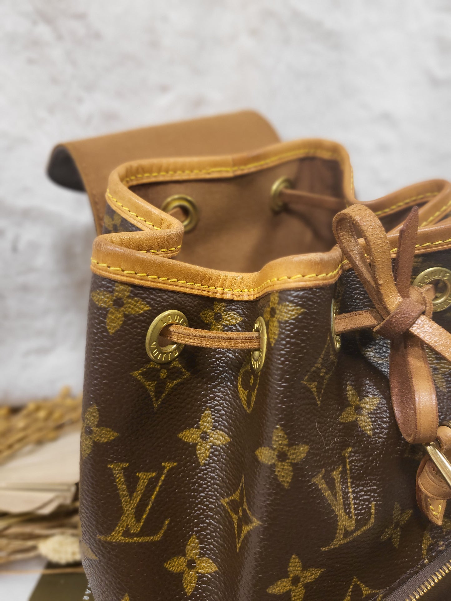 Authentic pre-owned Louis Vuitton Montsouris mini pm backpack
