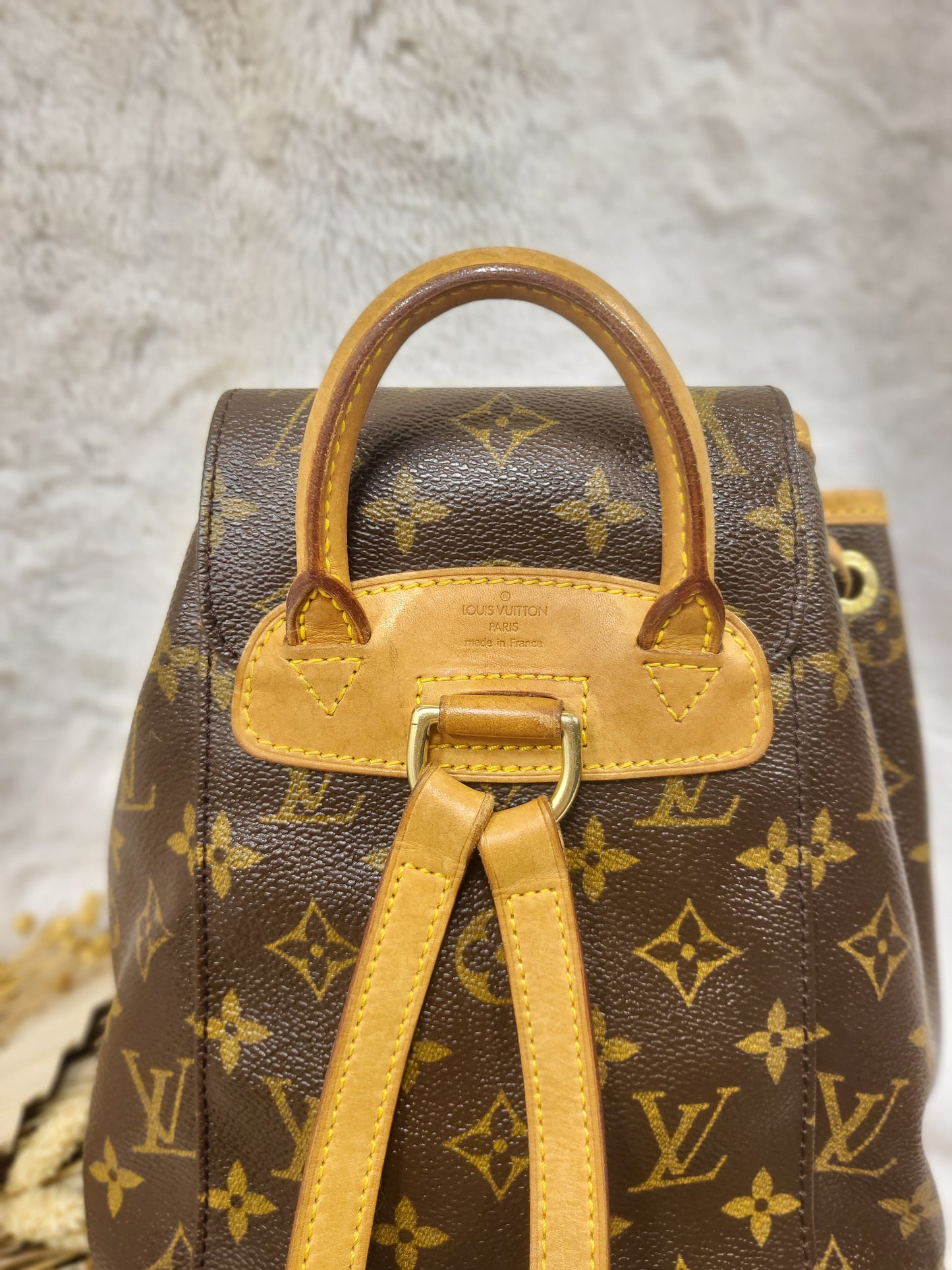 Authentic pre-owned Louis Vuitton Montsouris mini pm backpack