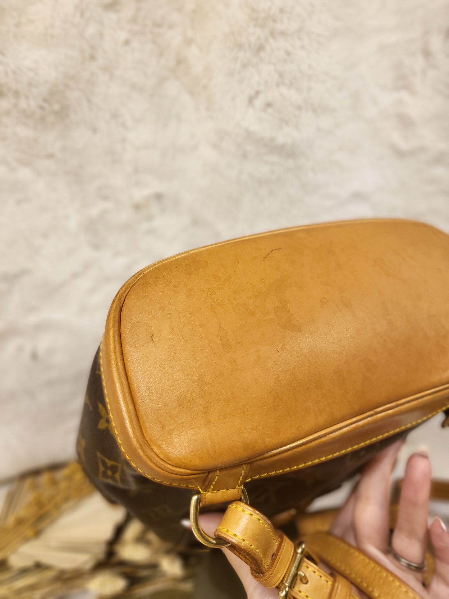 Authentic pre-owned Louis Vuitton Montsouris mini pm backpack