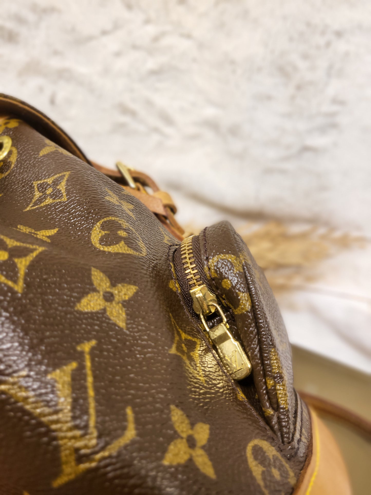 Authentic pre-owned Louis Vuitton Montsouris mini pm backpack