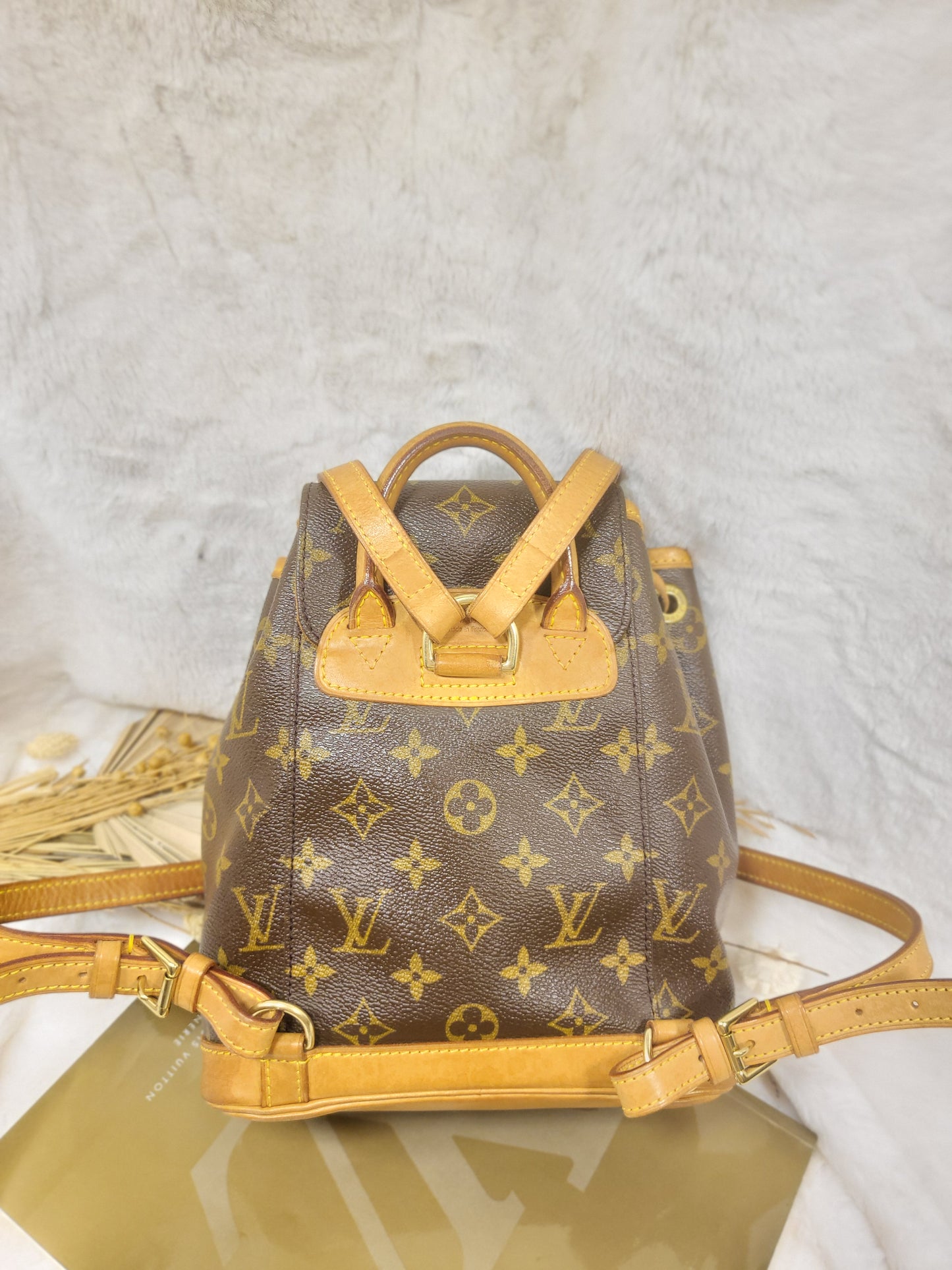 Authentic pre-owned Louis Vuitton Montsouris mini pm backpack