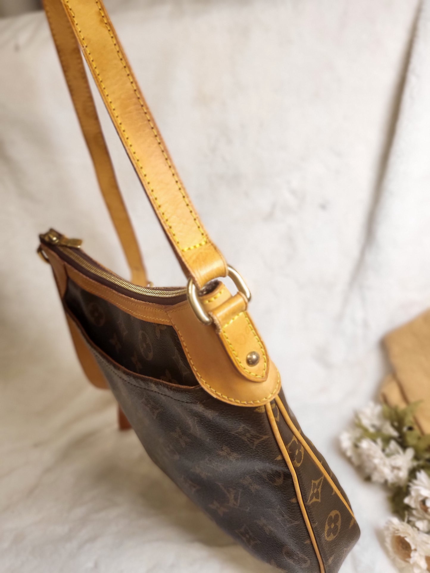 Authentic pre-owned Louis Vuitton odeon pm crossbody shoulder bag