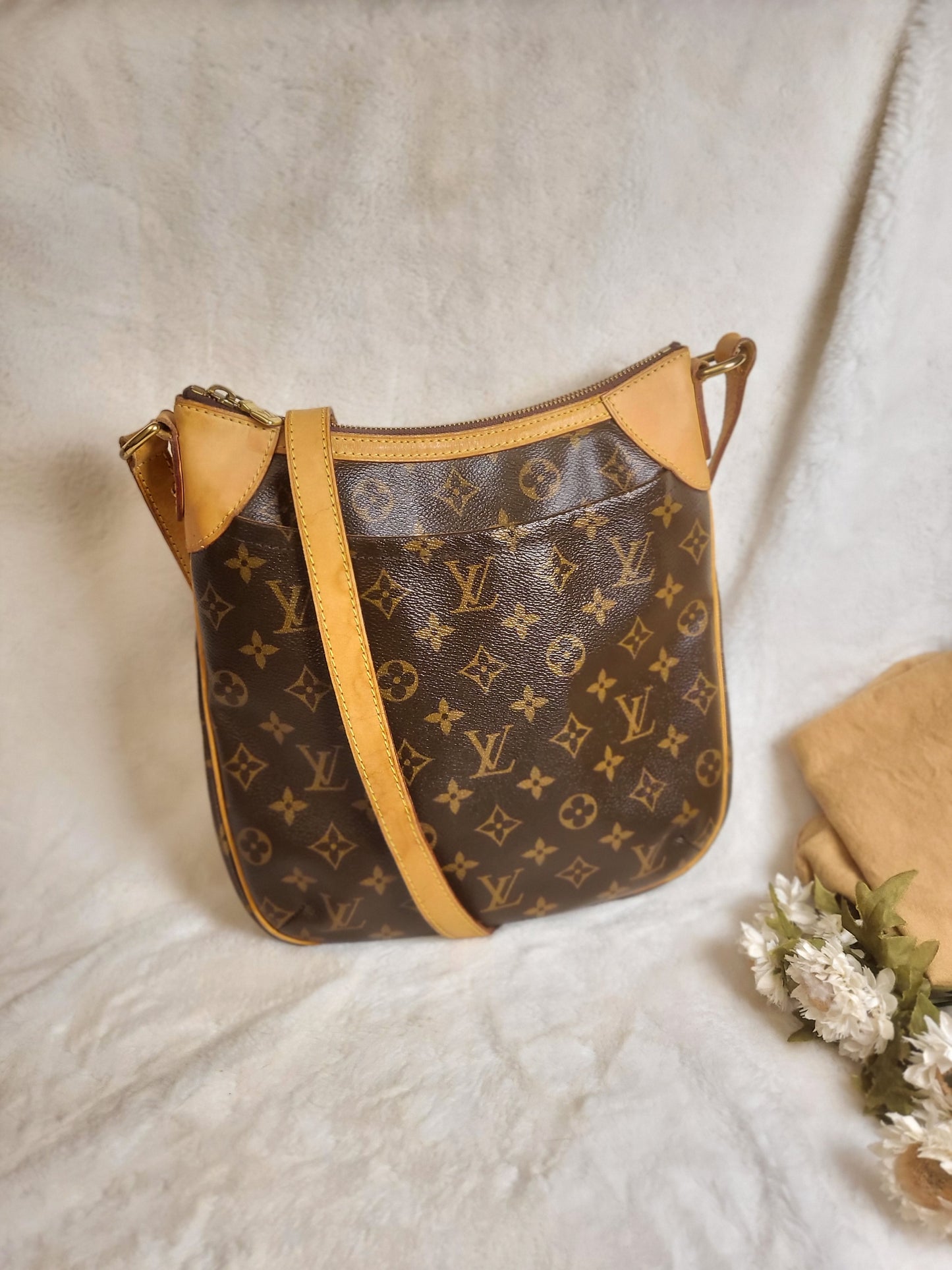 Authentic pre-owned Louis Vuitton odeon pm crossbody shoulder bag
