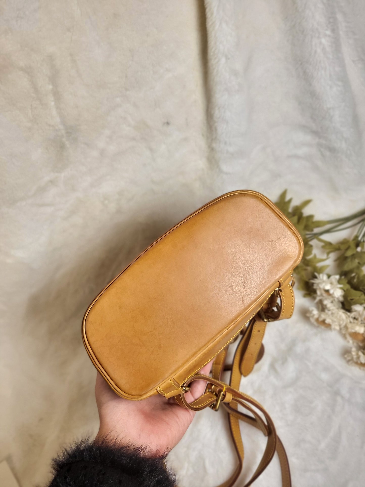 Authentic pre-owned Louis Vuitton montsouris pm mini backpack