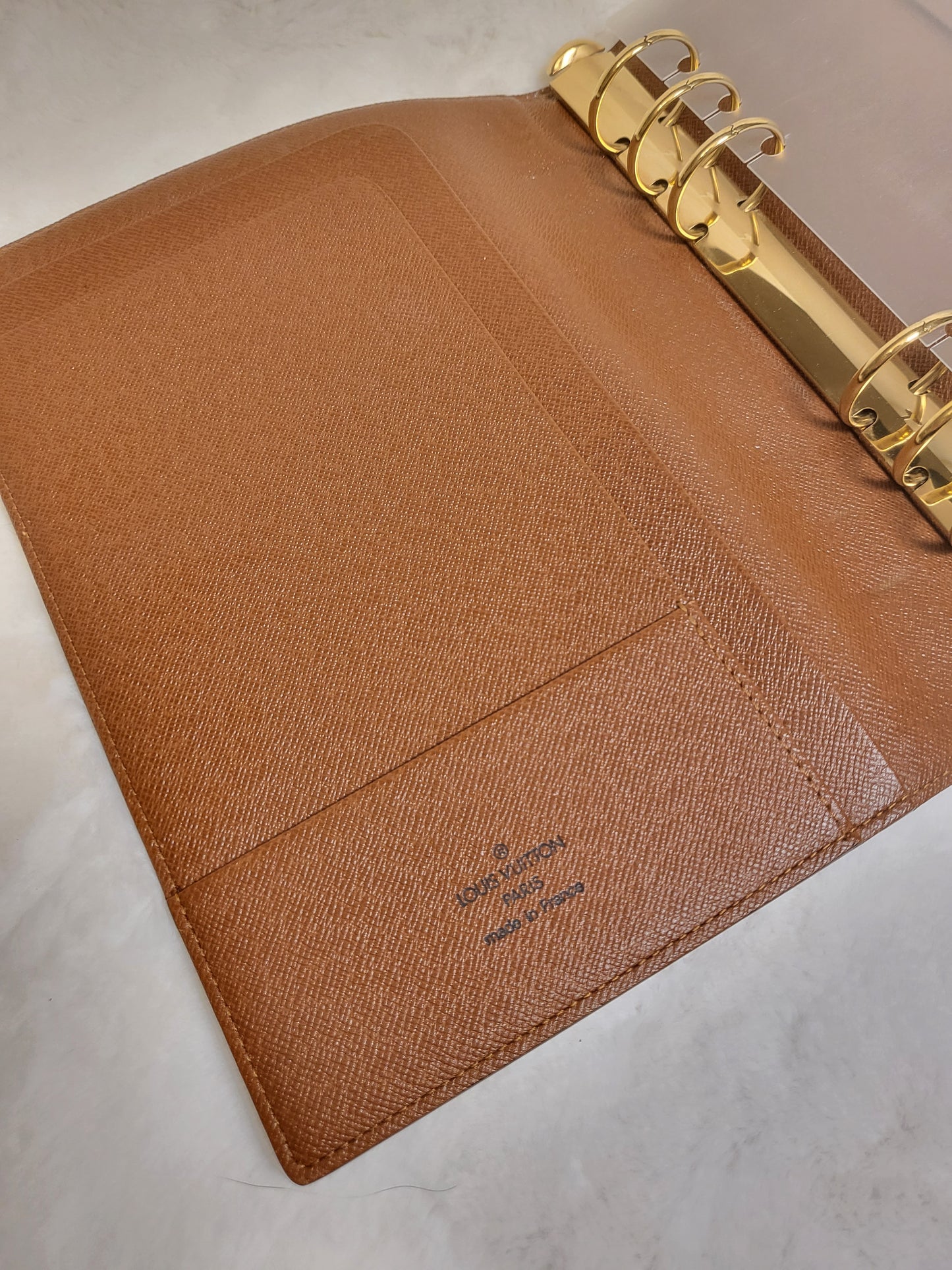 Authentic pre-owned Louis Vuitton agenda gm