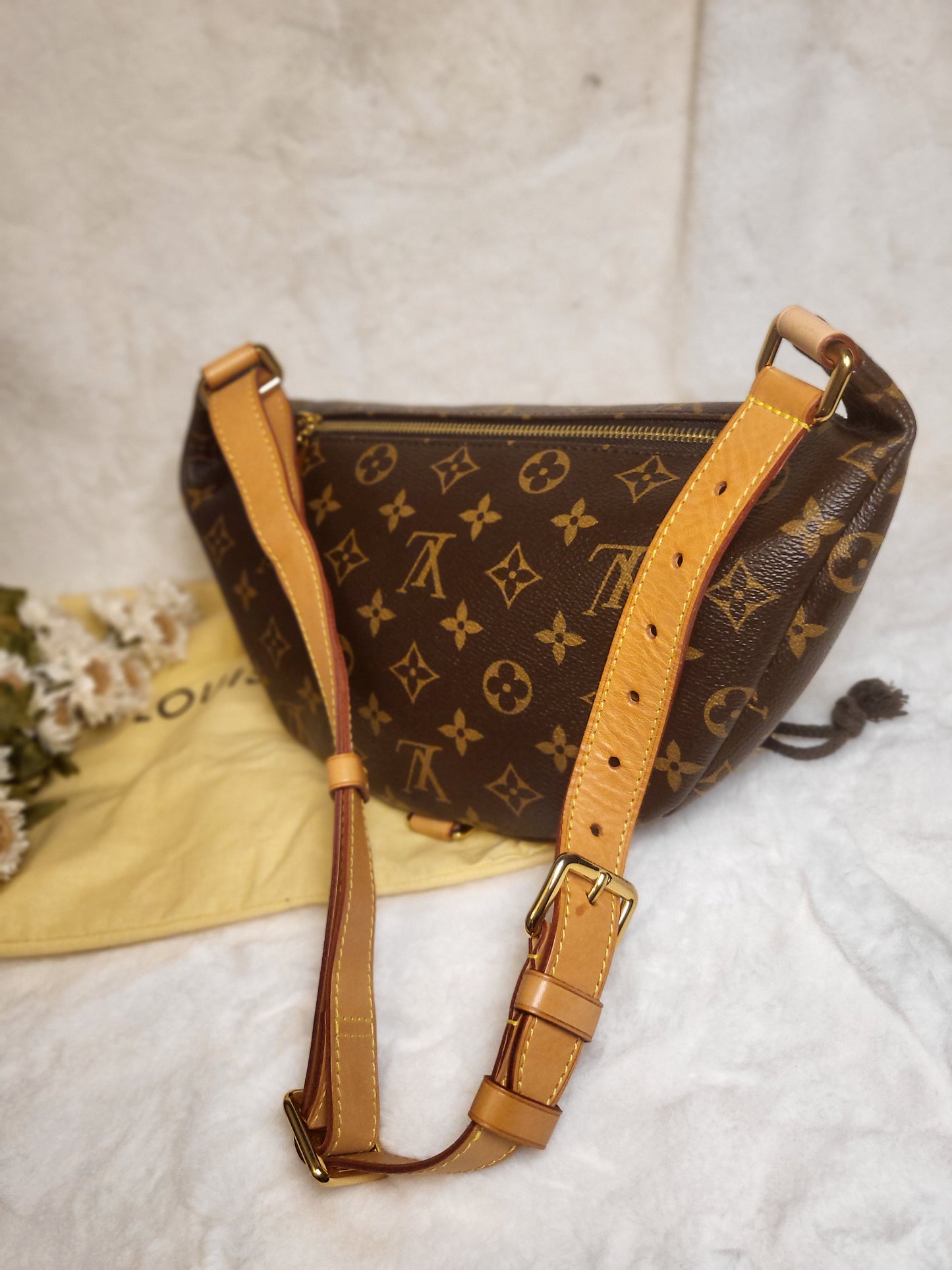 Authentic pre-owned Louis Vuitton monogram bum bag