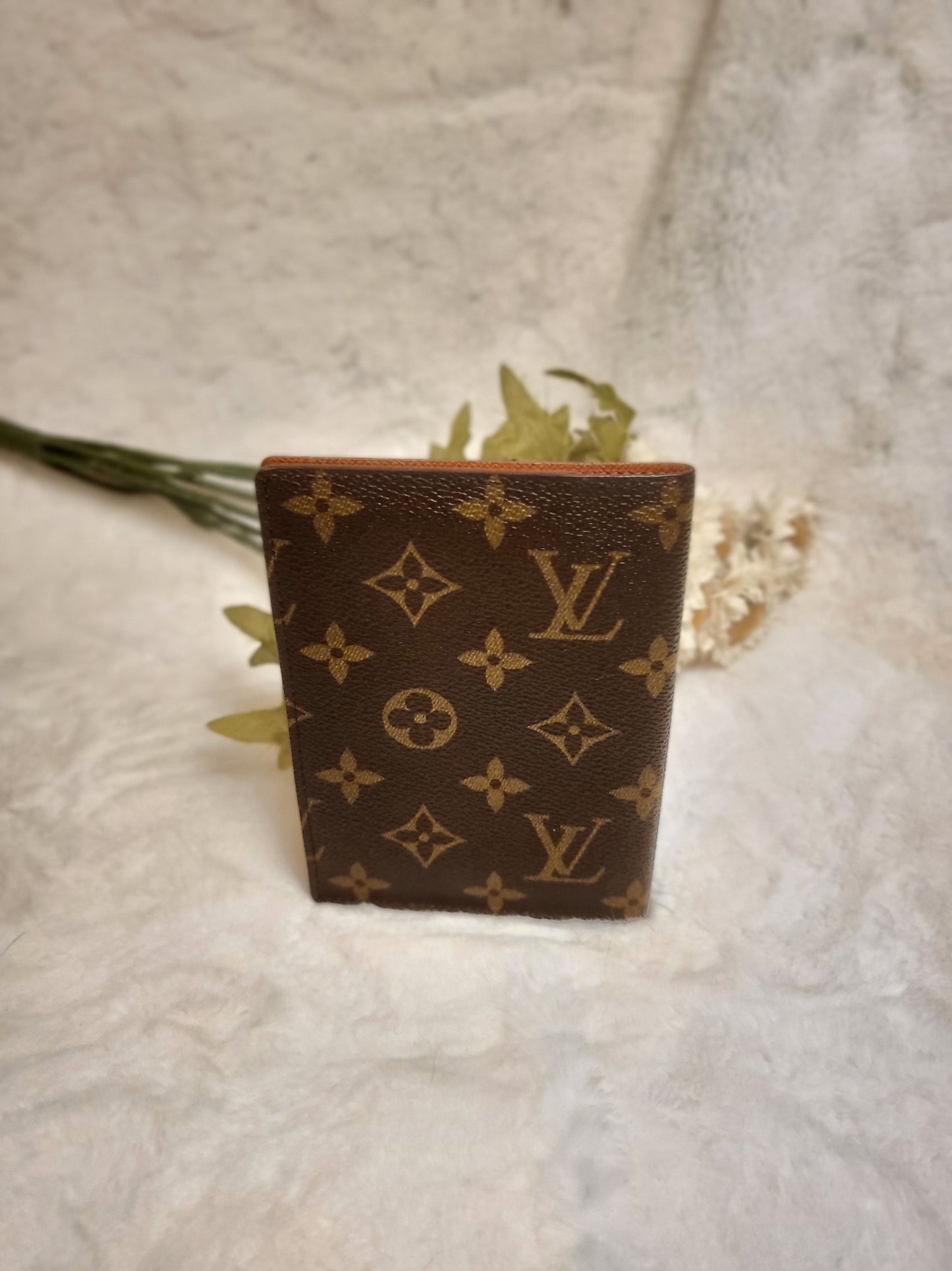 Authentic pre-owned Louis Vuitton passport holder