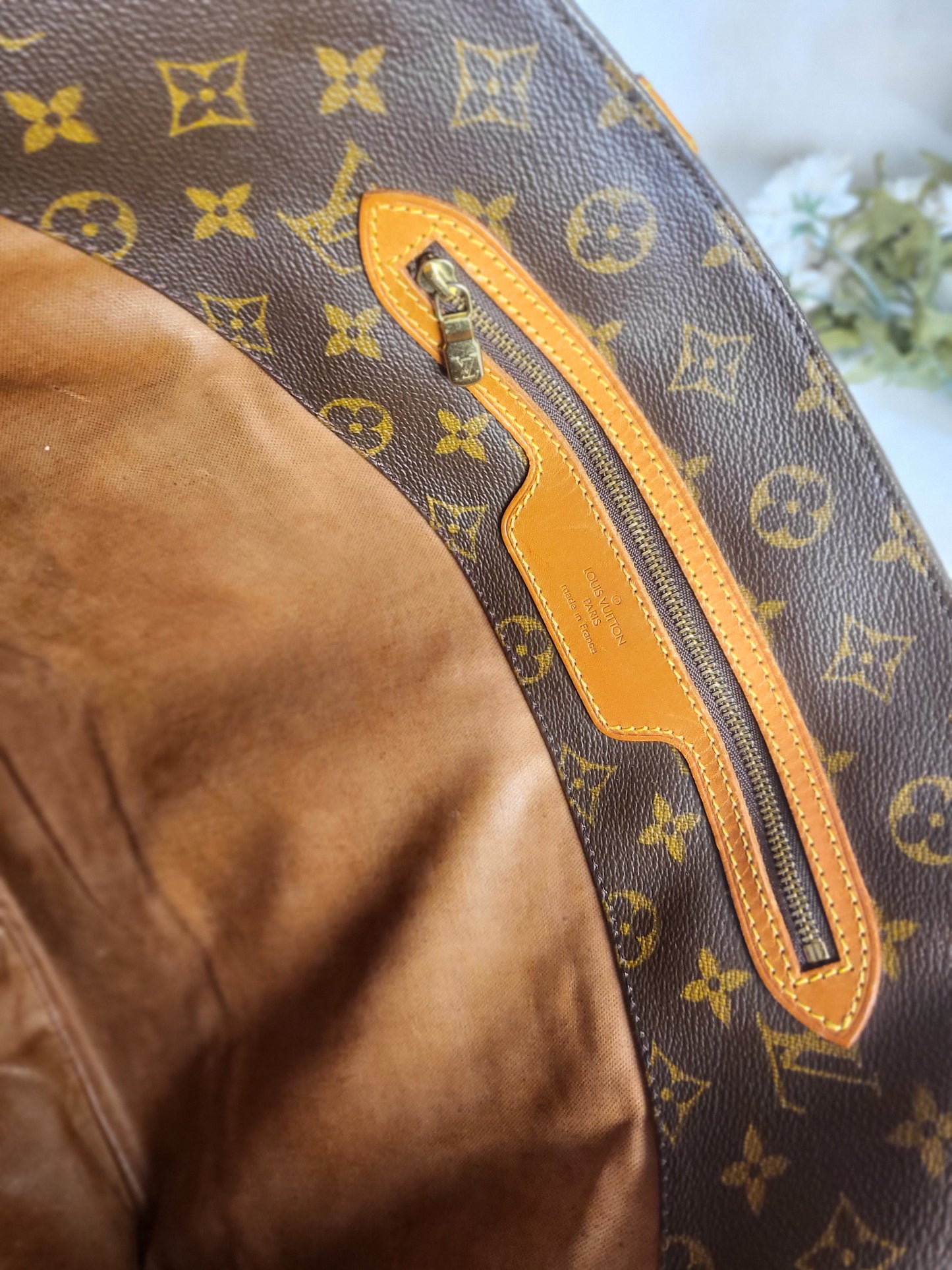 Authentic pre-owned Louis Vuitton sac tote pm shoulder bag