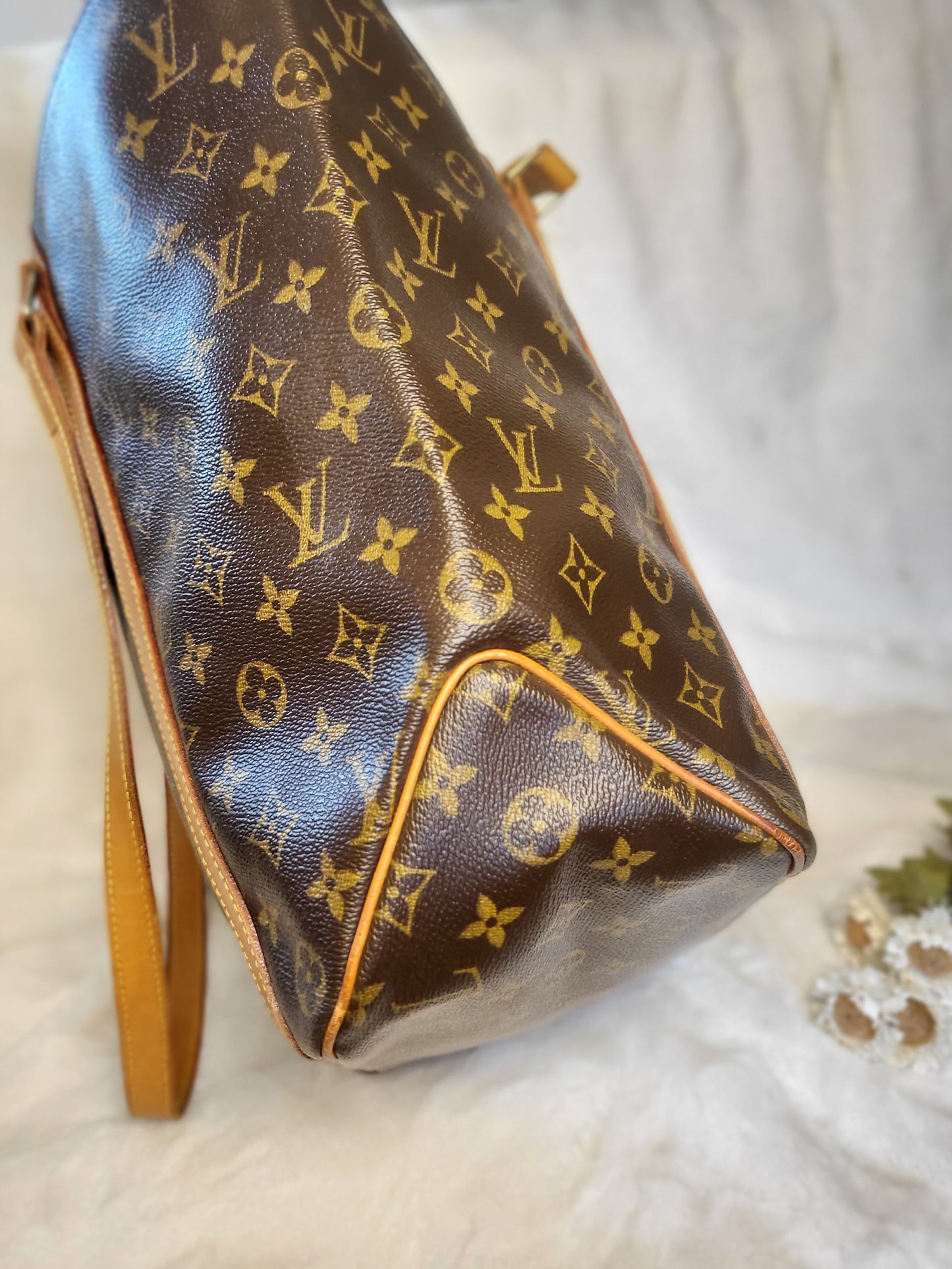 Authentic pre-owned Louis Vuitton sac tote pm shoulder bag