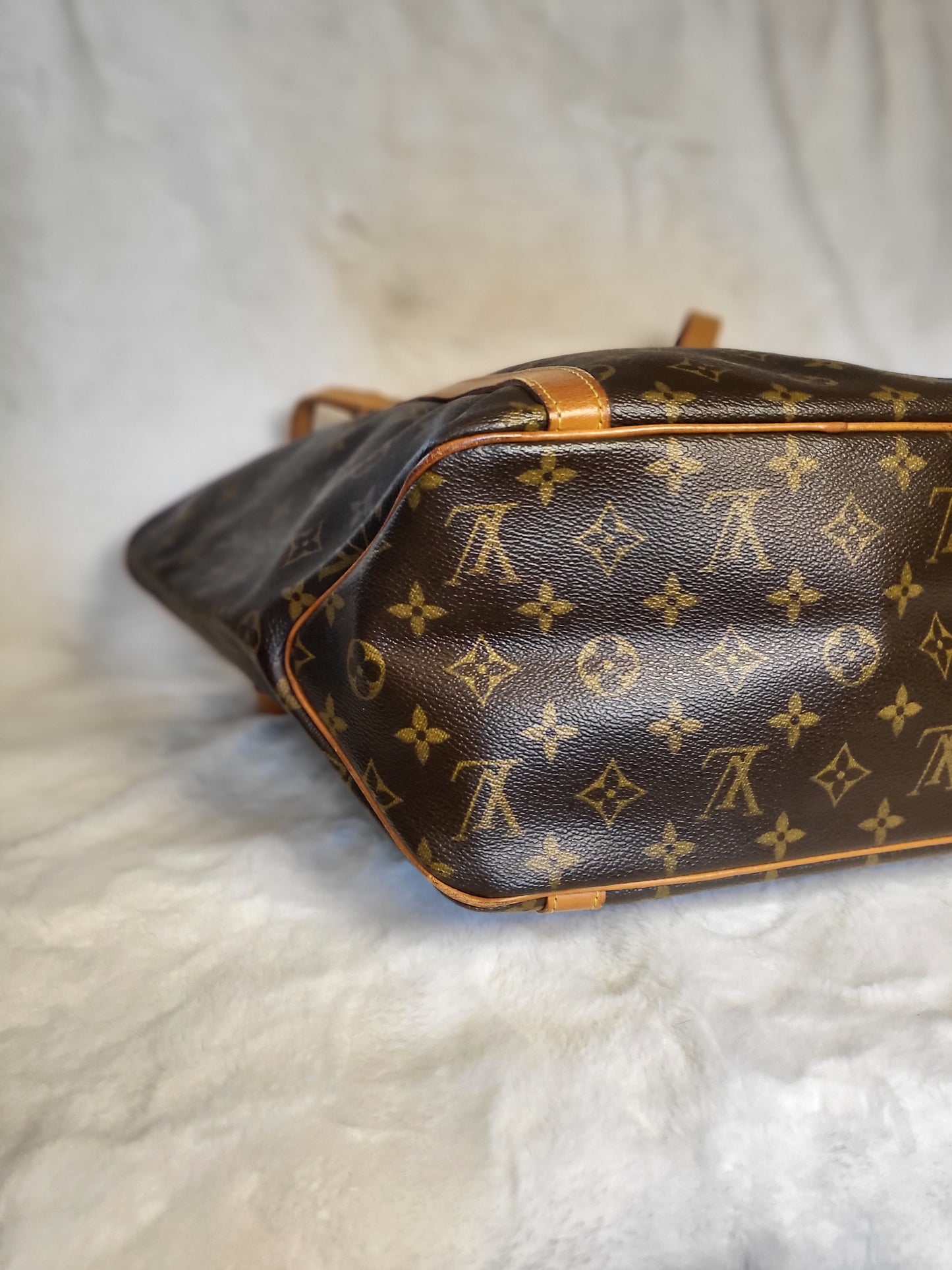 Authentic pre-owned Louis Vuitton sac tote pm shoulder bag