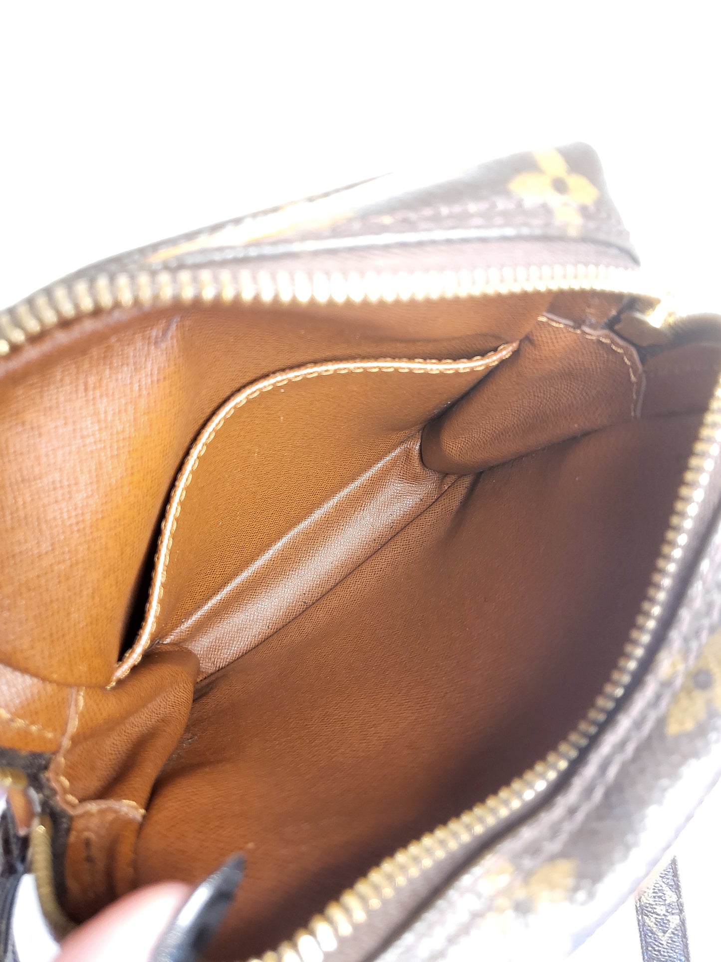 Authentic pre-owned Louis Vuitton Danube pm crossbody shoulder bag