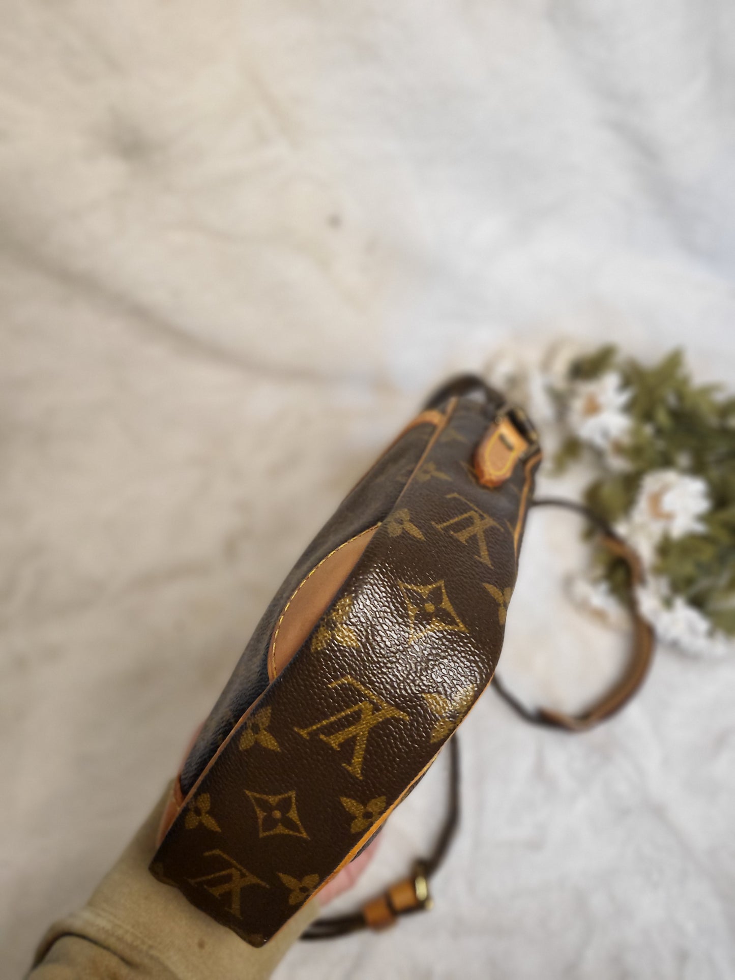Authentic pre-owned Louis Vuitton Danube pm crossbody shoulder bag
