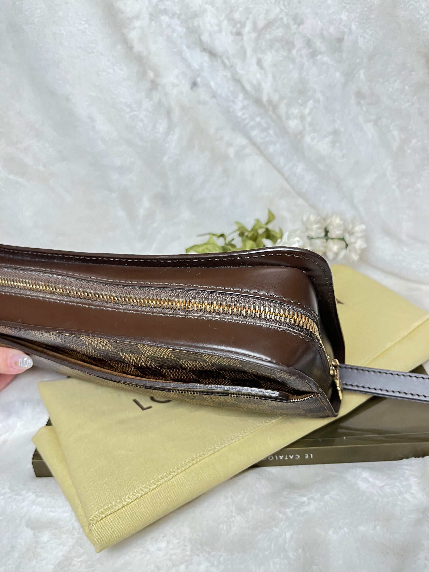 Authentic pre-owned Louis Vuitton st Louis clutch