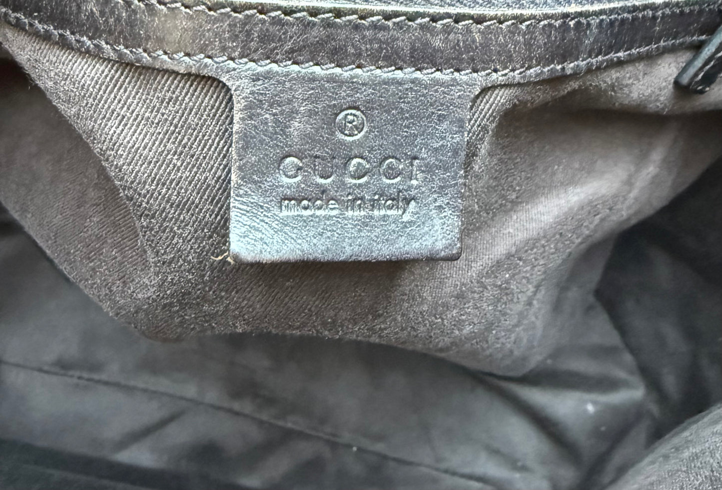 Gucci Monogram Hobo Tote