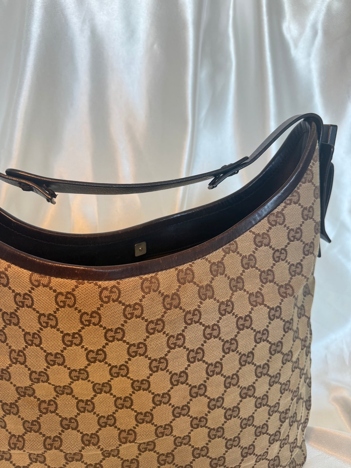 Gucci Monogram Hobo Tote