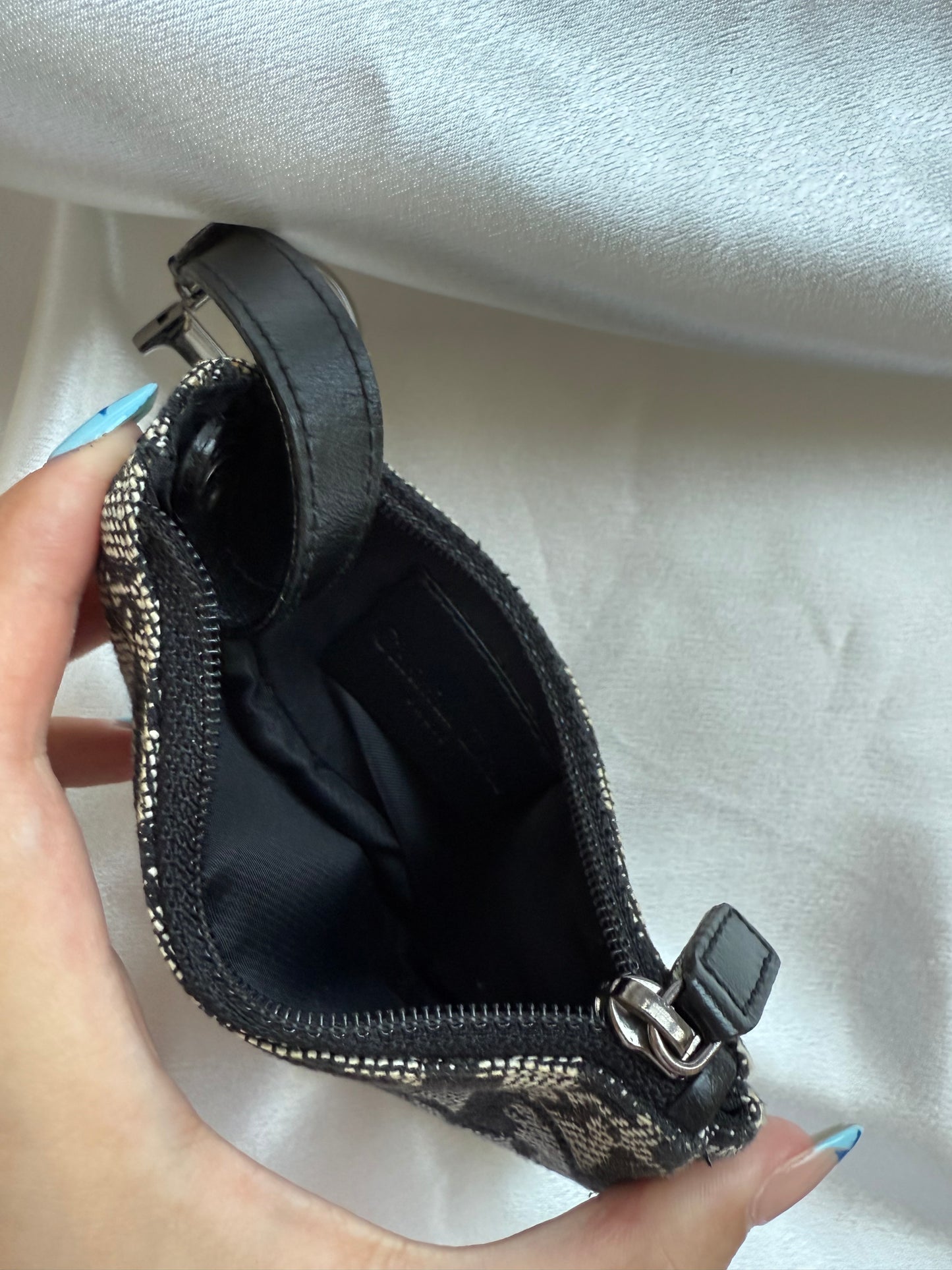 Dior Saddle Oblique Trotter Key/Clef Pouch