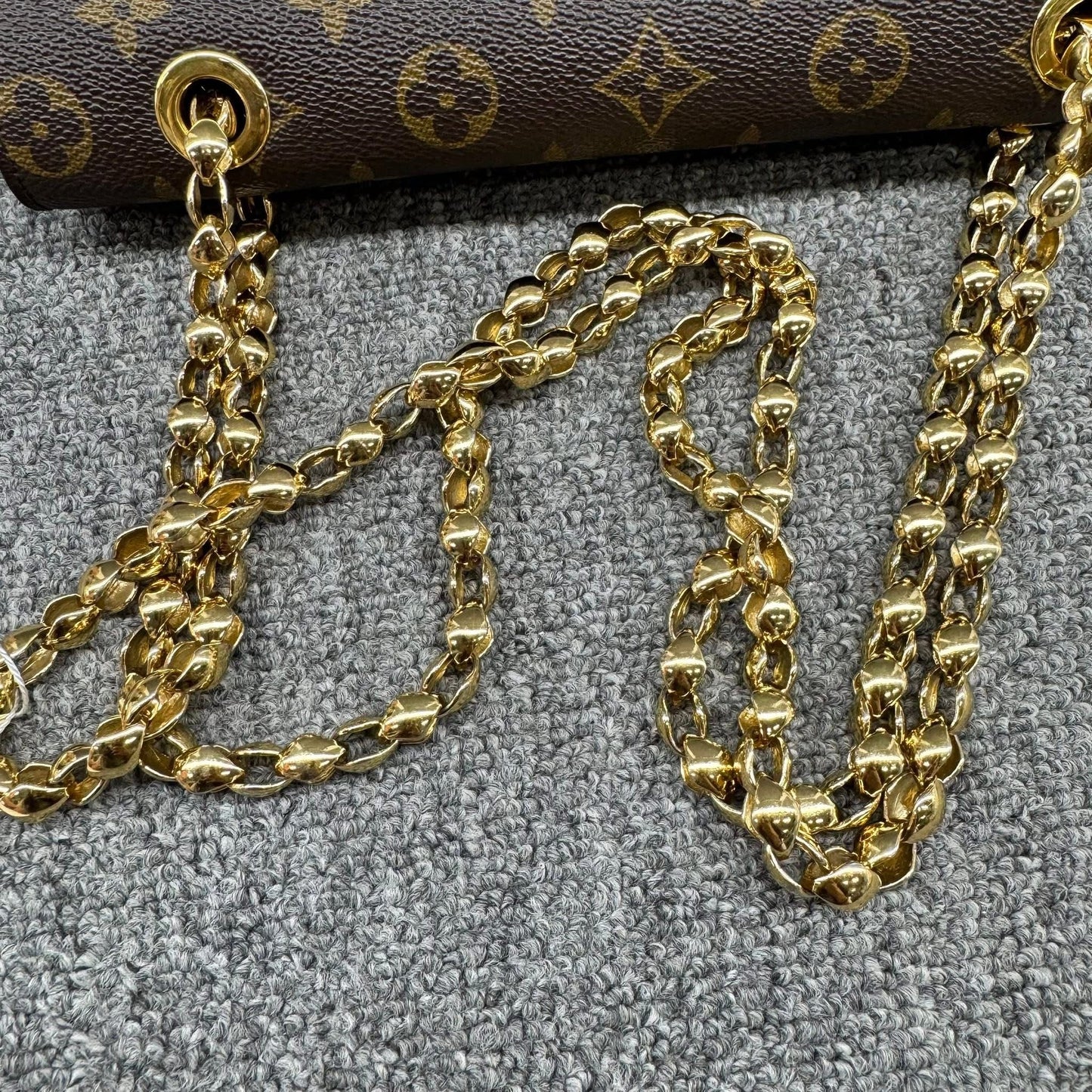 Louis Vuitton Monogram Black Victoire Shoulder Bag