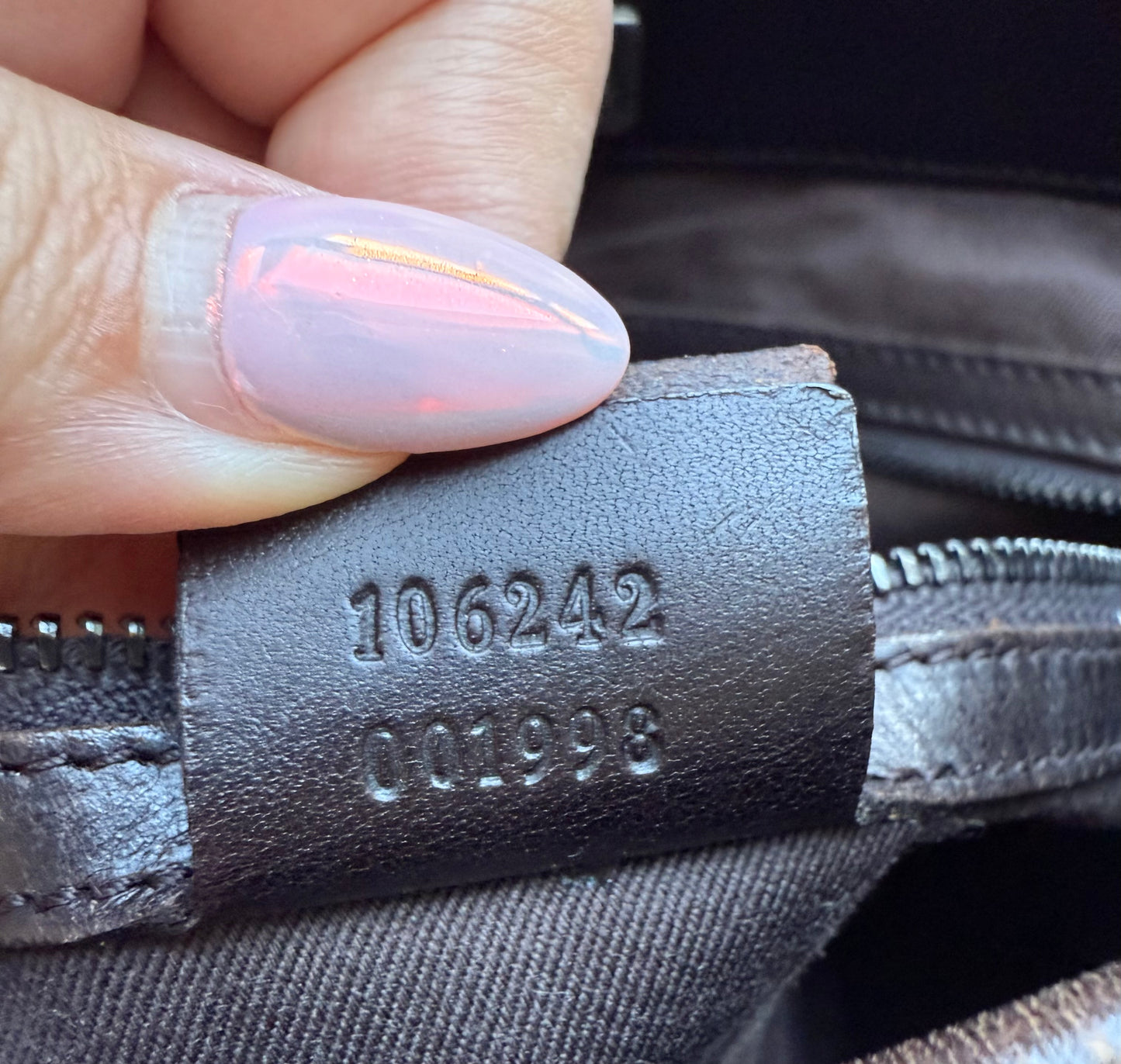 Gucci Monogram Hobo Tote