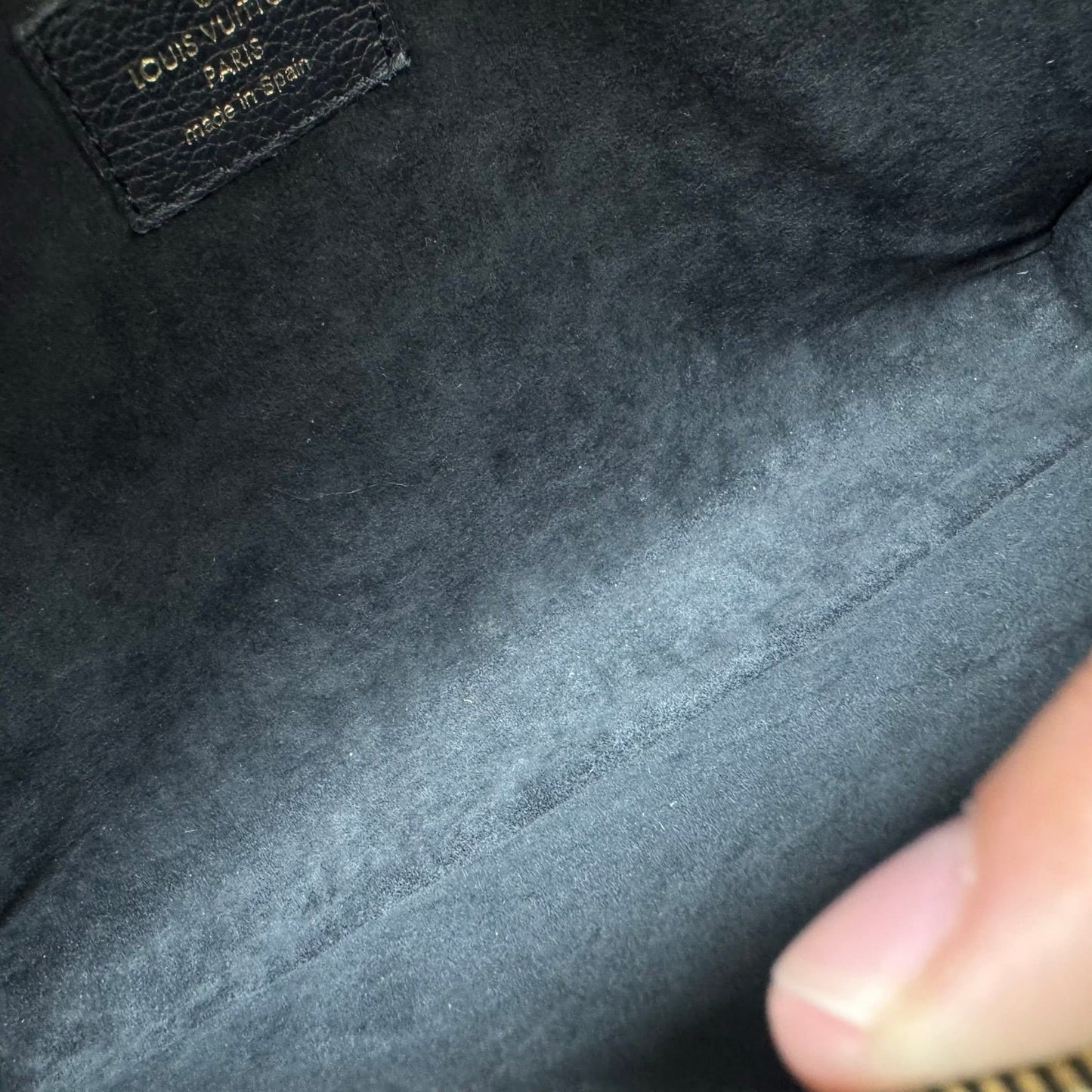 Louis Vuitton Monogram Black Victoire Shoulder Bag