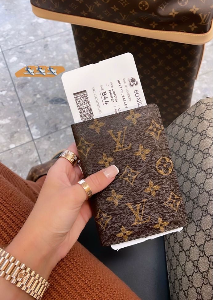 Louis Vuitton passport holder