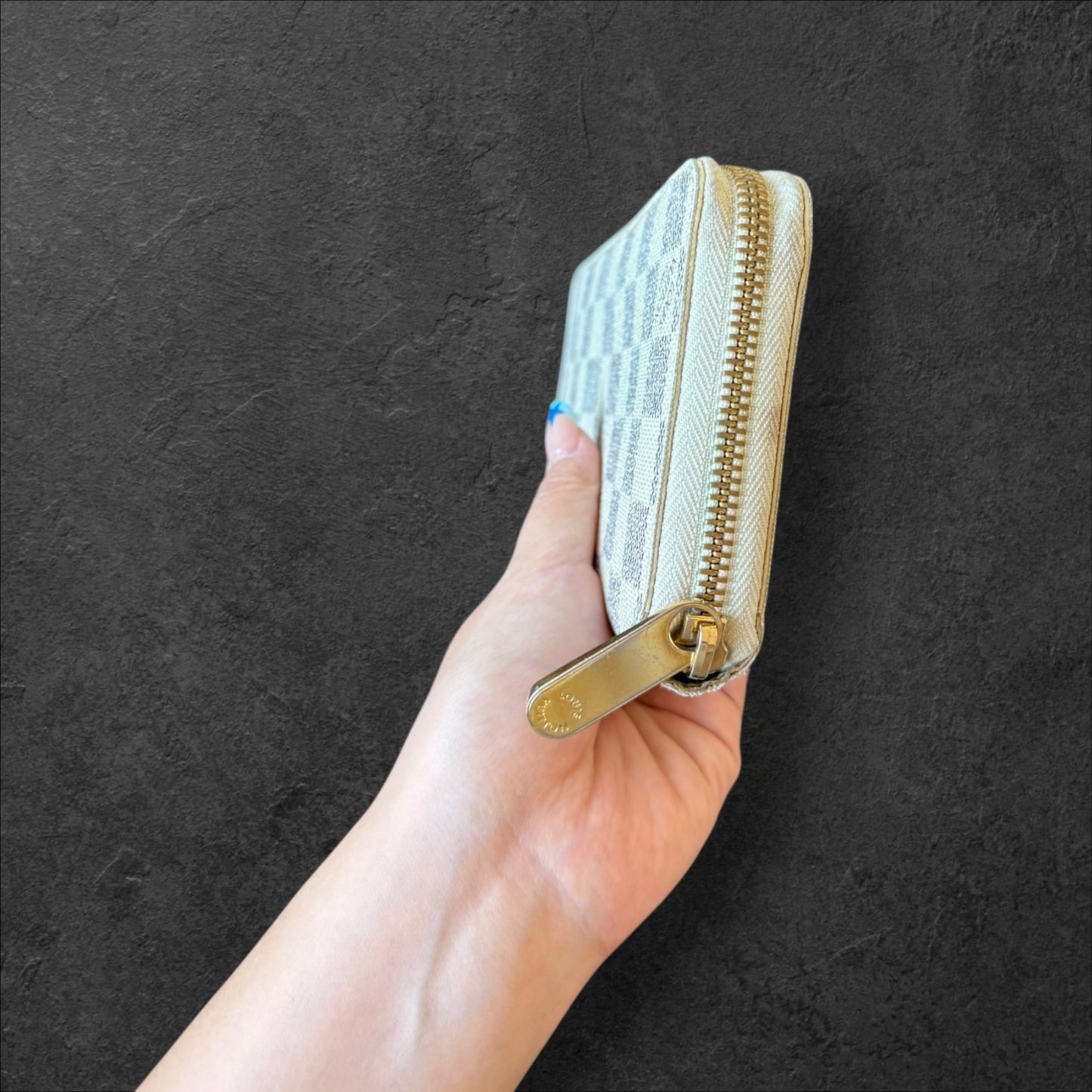 Louis Vuitton Damier Azur Zippy Wallet