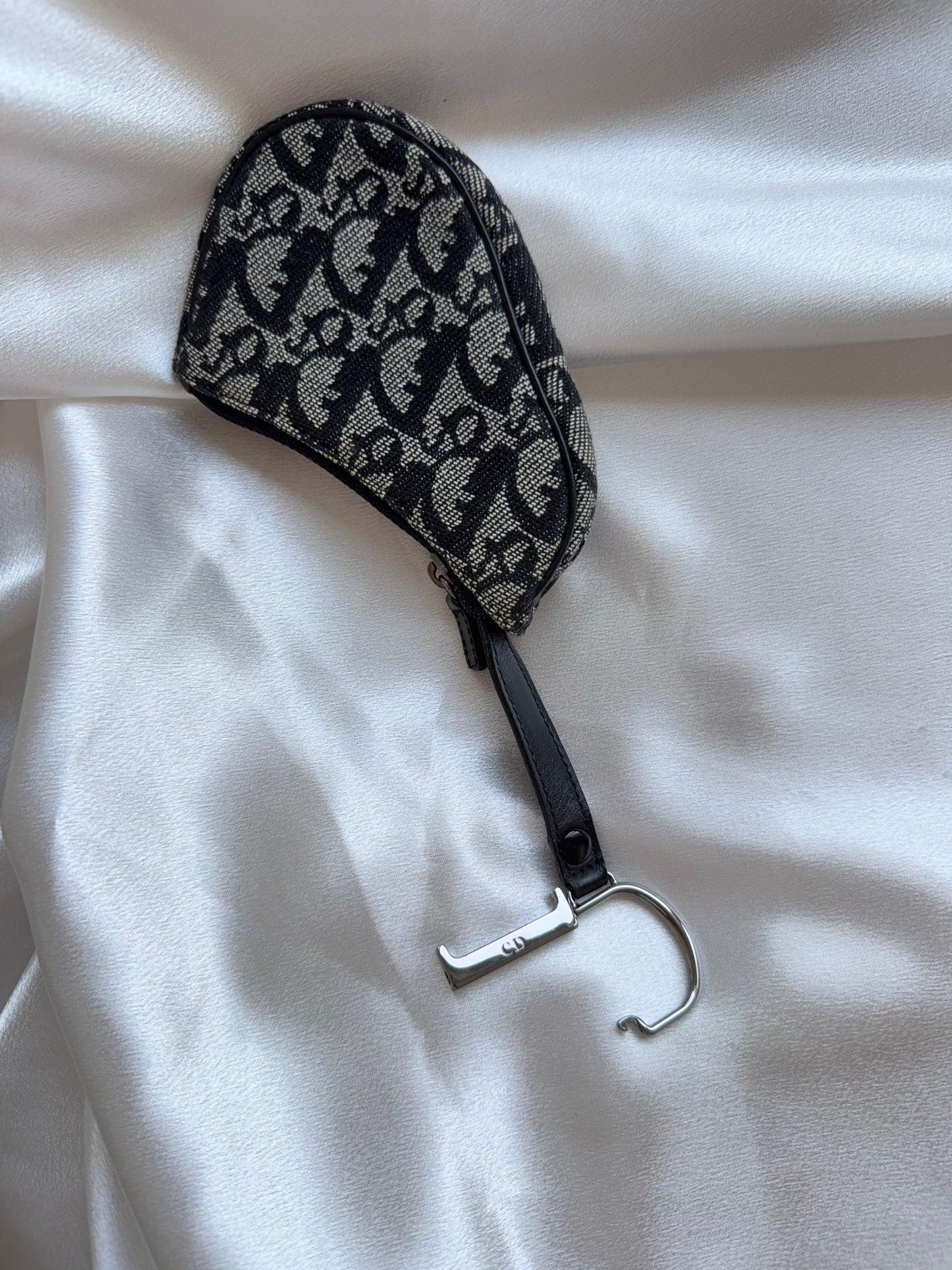 Dior Saddle Oblique Trotter Key/Clef Pouch